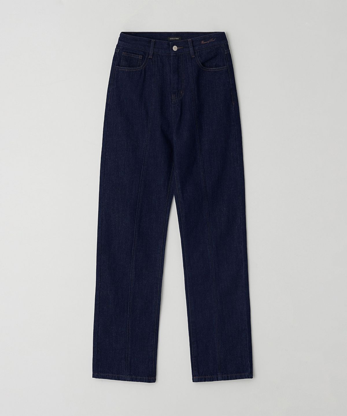 하우스 오브 폰드(HOUSE OF POND) Parted structure denim jeans (Indigo)