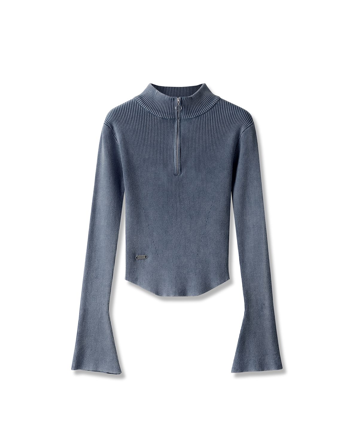 어반드레스(AVANDRESS) May Bell Sleeve Half Zip-up Knit - 3COL