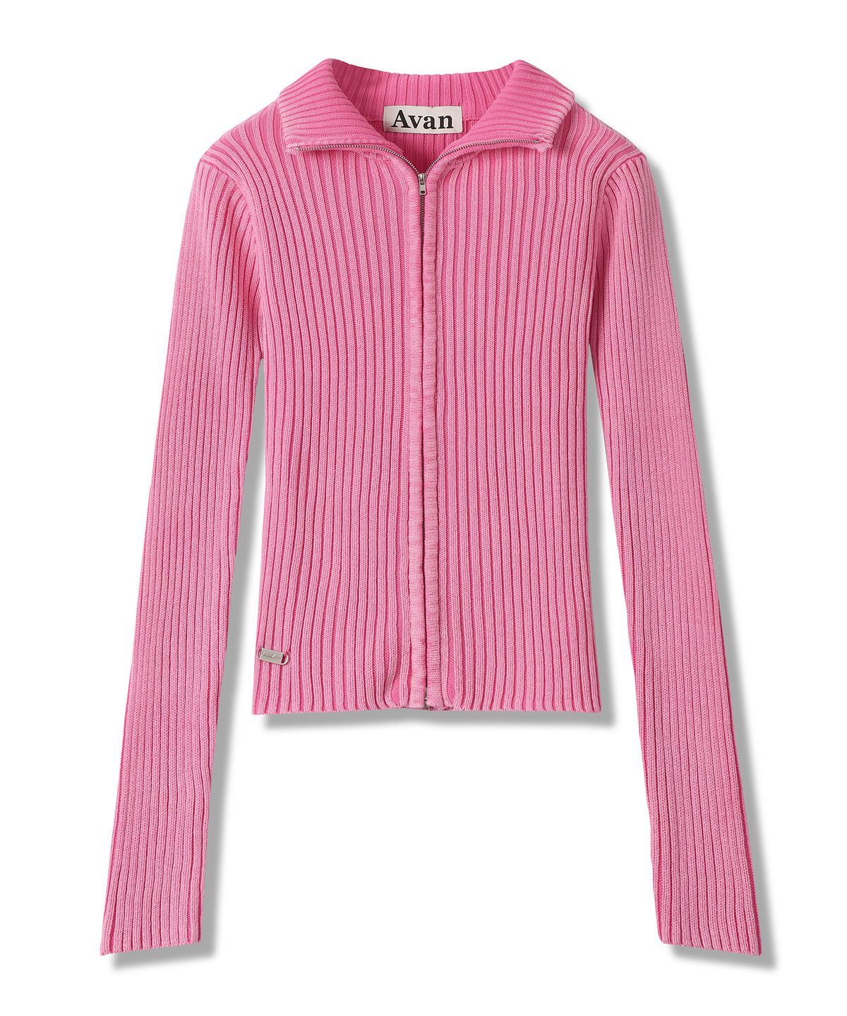 어반드레스(AVANDRESS) Zelda High-neck Knit Zip-up - 3COL
