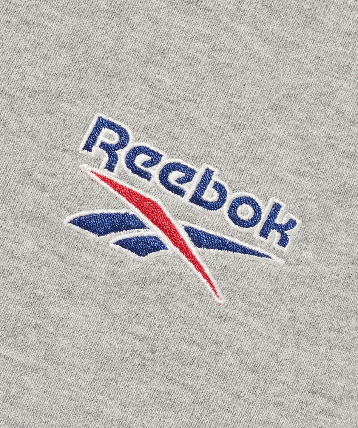 리복(REEBOK) 벡터 후드집업 - 그레이