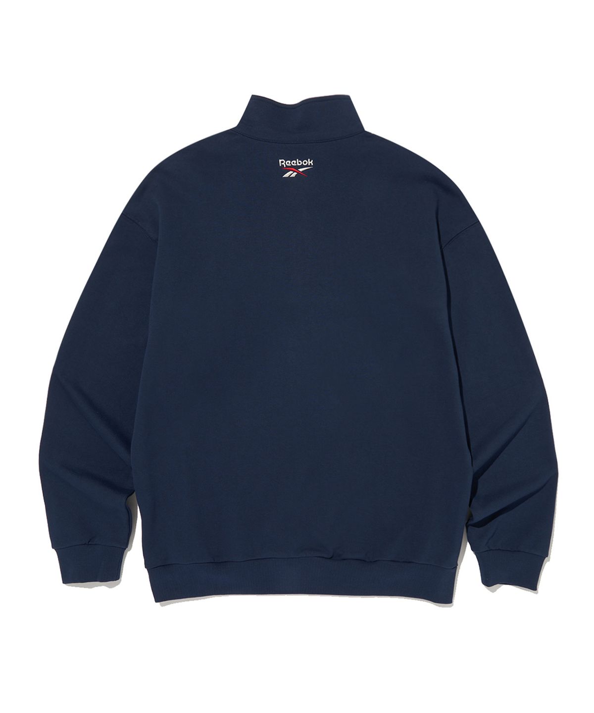 리복(REEBOK) 벡터 하프 집업 - 네이비