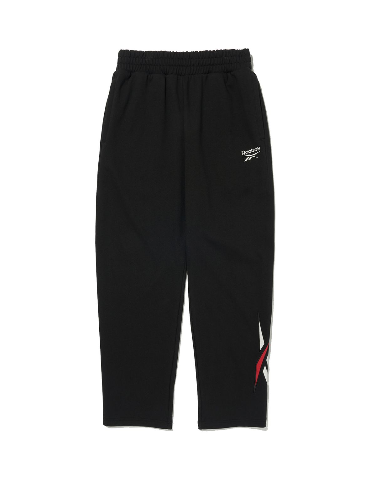 리복(REEBOK) 빅벡터 루즈핏 스웨트 팬츠 - 블랙