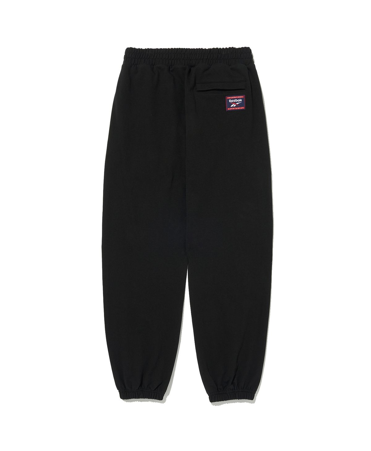 리복(REEBOK) 루즈핏 스웨트 조거 팬츠 - 블랙