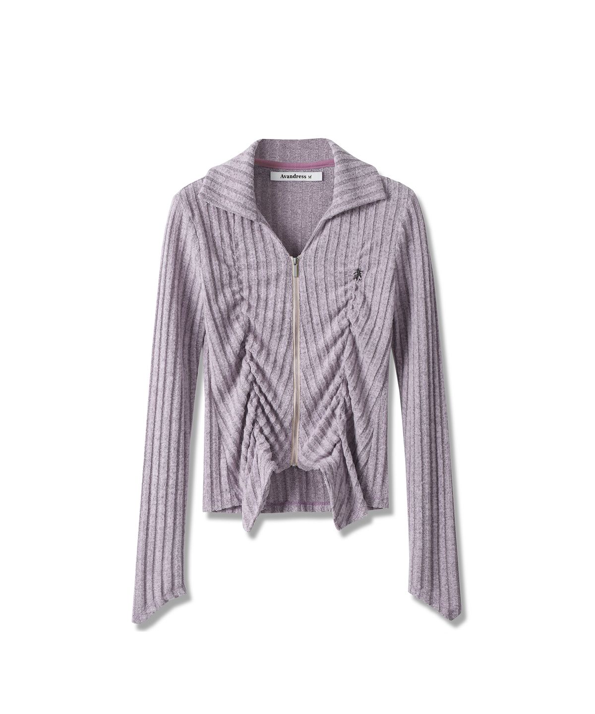 어반드레스(AVANDRESS) Faye shirring Zip-up - 5COL
