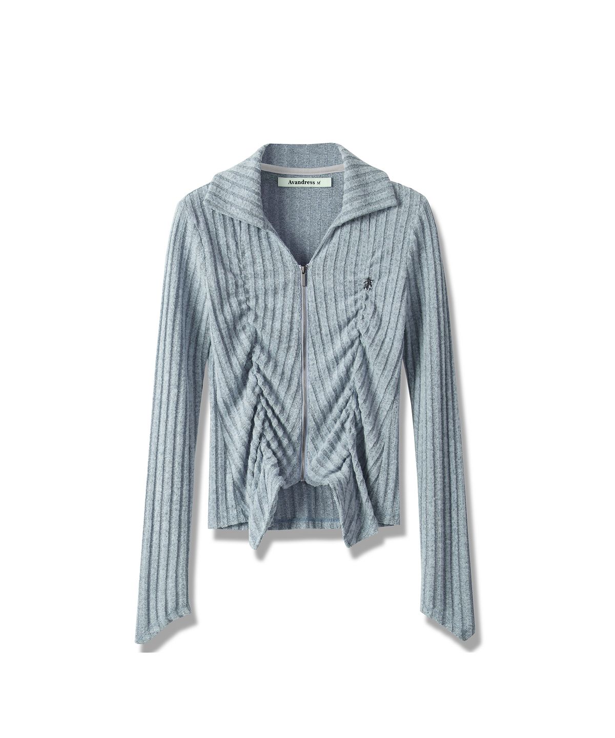 어반드레스(AVANDRESS) Faye shirring Zip-up - 5COL