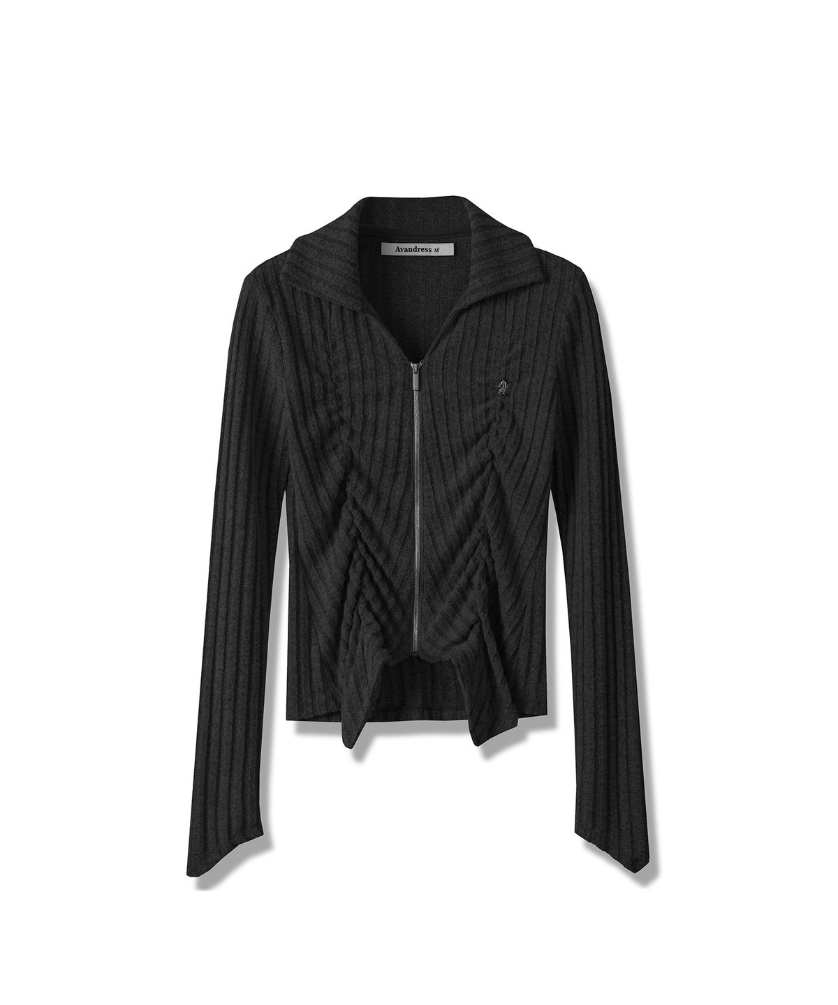 어반드레스(AVANDRESS) Faye shirring Zip-up - 5COL
