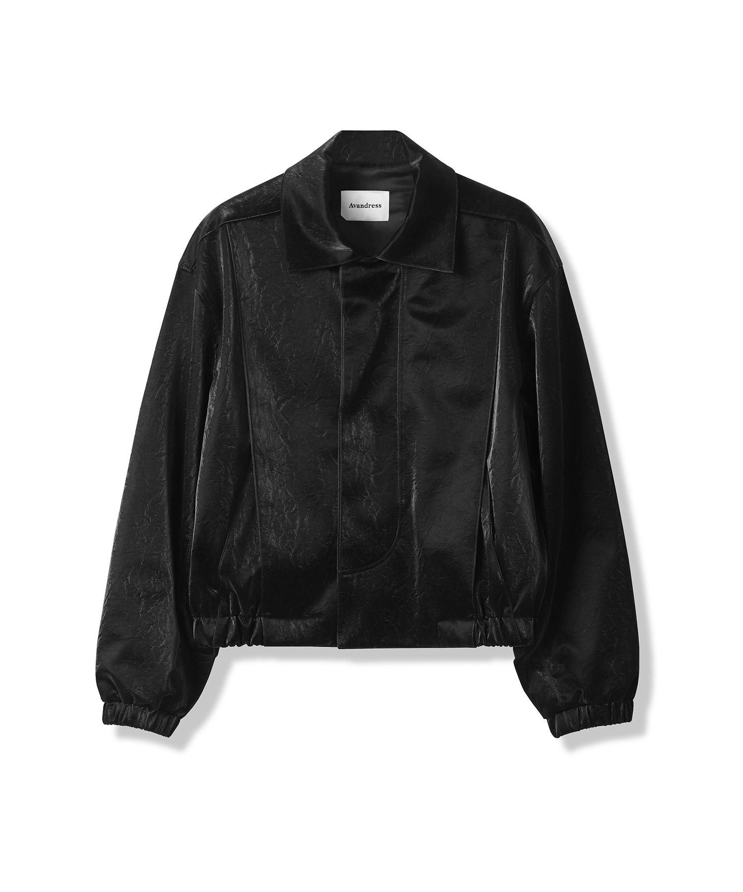 [アヴァンドレス]Art Leather Jacket BLACK MUSINSA | AVANDRESS Art Leather Jacket BLACK x WHITE