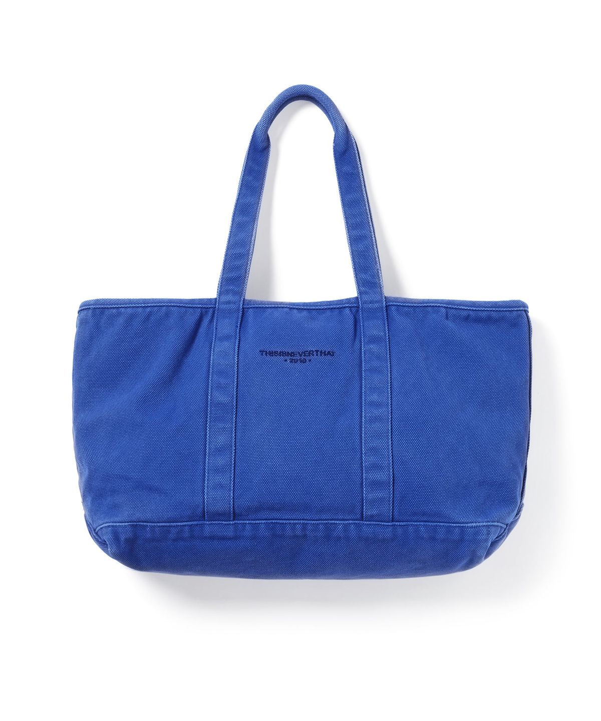 디스이즈네버댓(THISISNEVERTHAT) Washed Canvas Tote Bag Royal