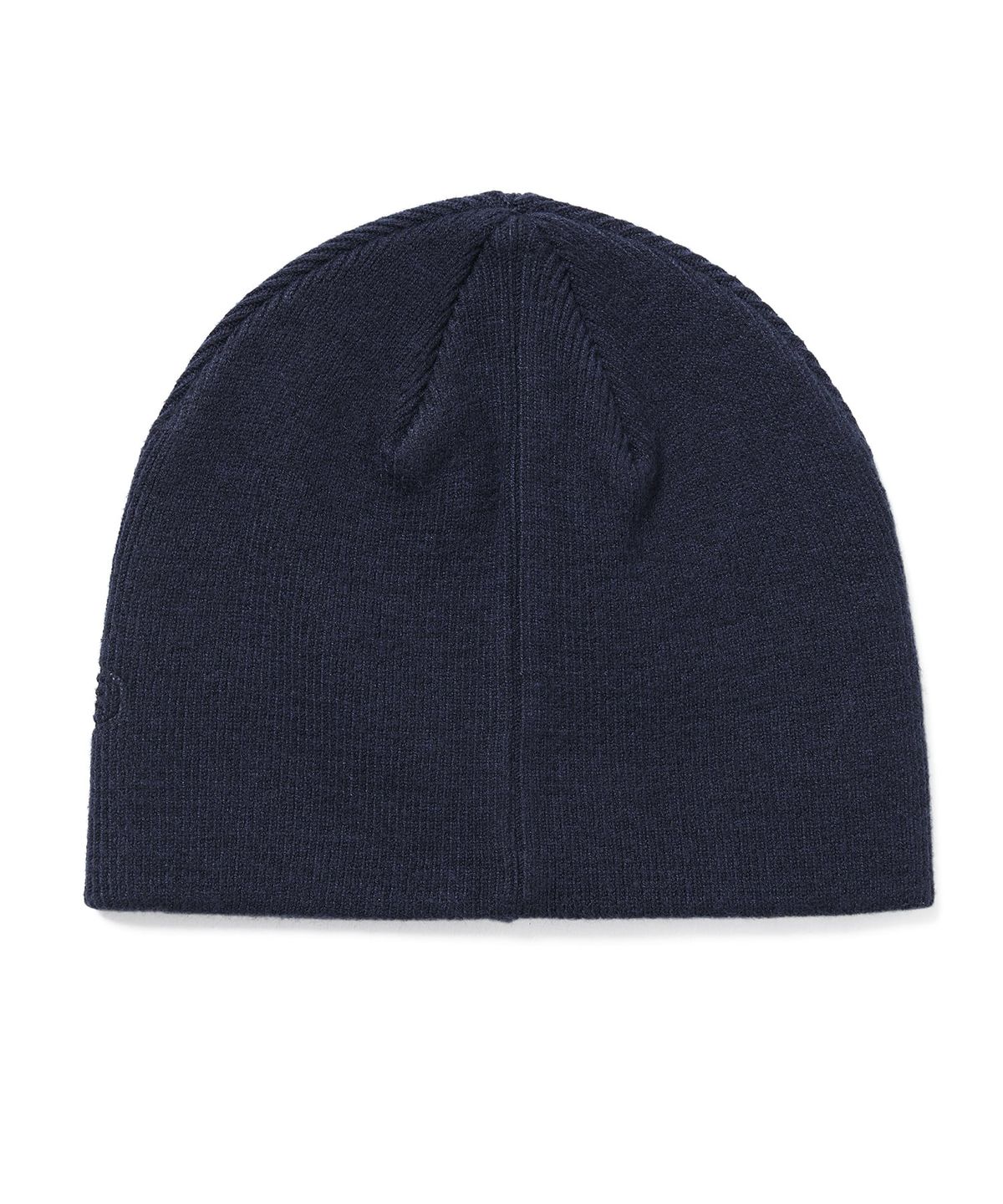 디스이즈네버댓(THISISNEVERTHAT) Debossed No Cuff Beanie Navy