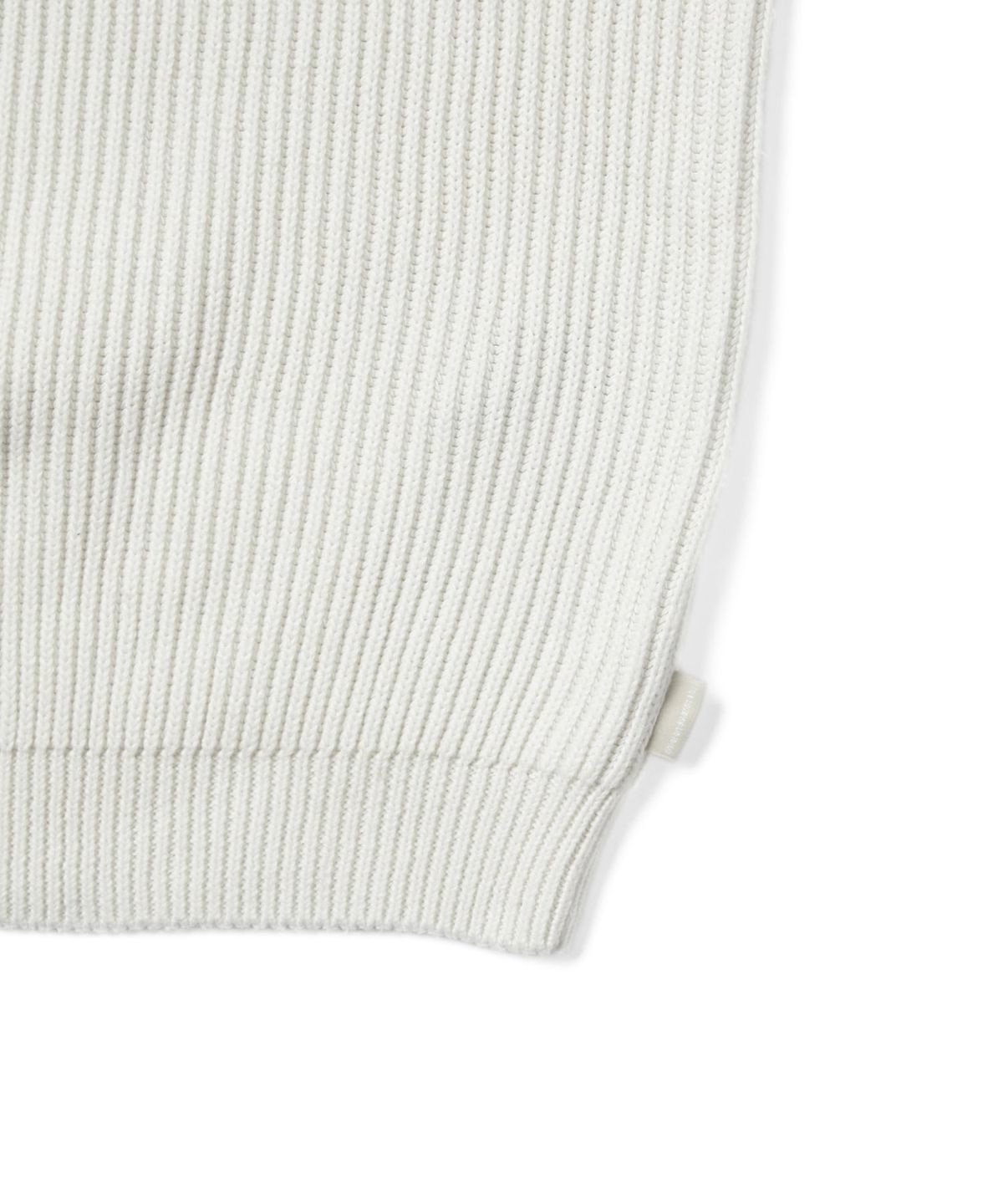 디스이즈네버댓(THISISNEVERTHAT) Washed Block Knit Sweater Ivory