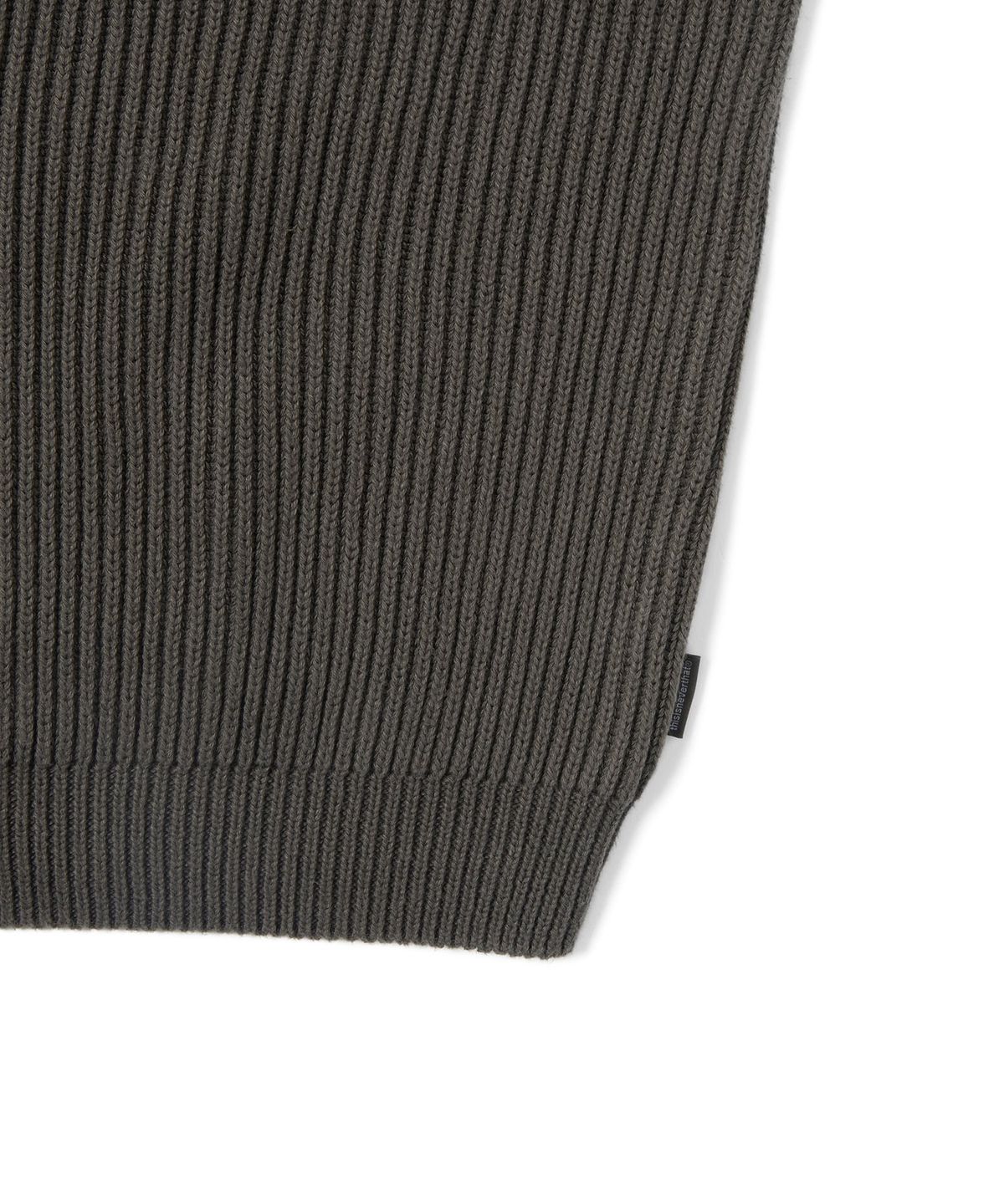디스이즈네버댓(THISISNEVERTHAT) Washed Block Knit Sweater Charcoal