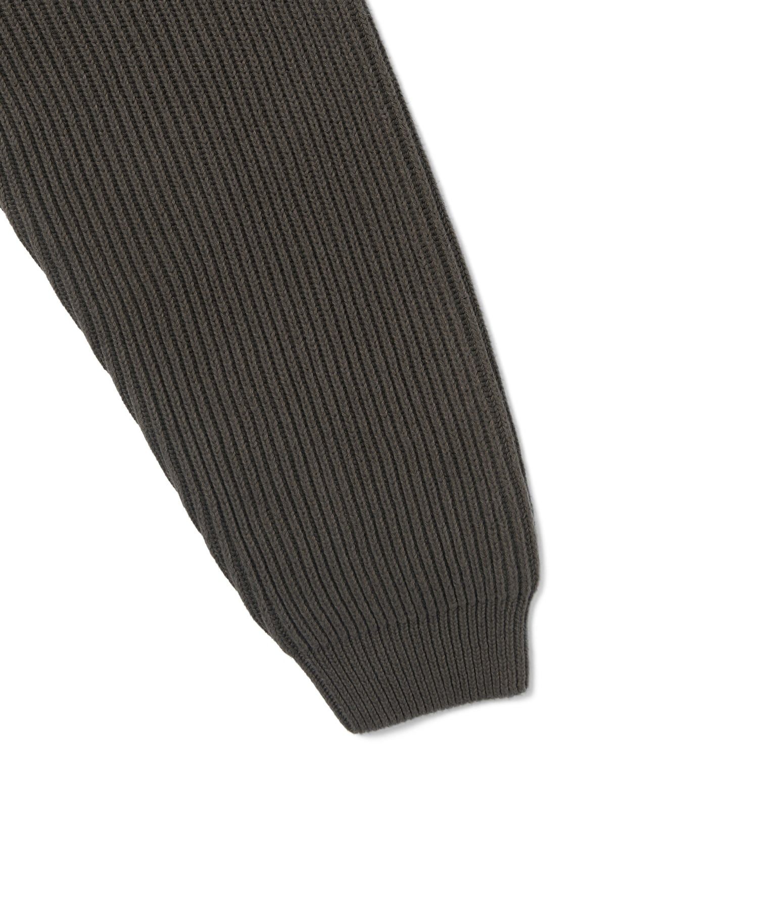 MUSINSA | thisisneverthat® Washed Block Knit Sweater Charcoal