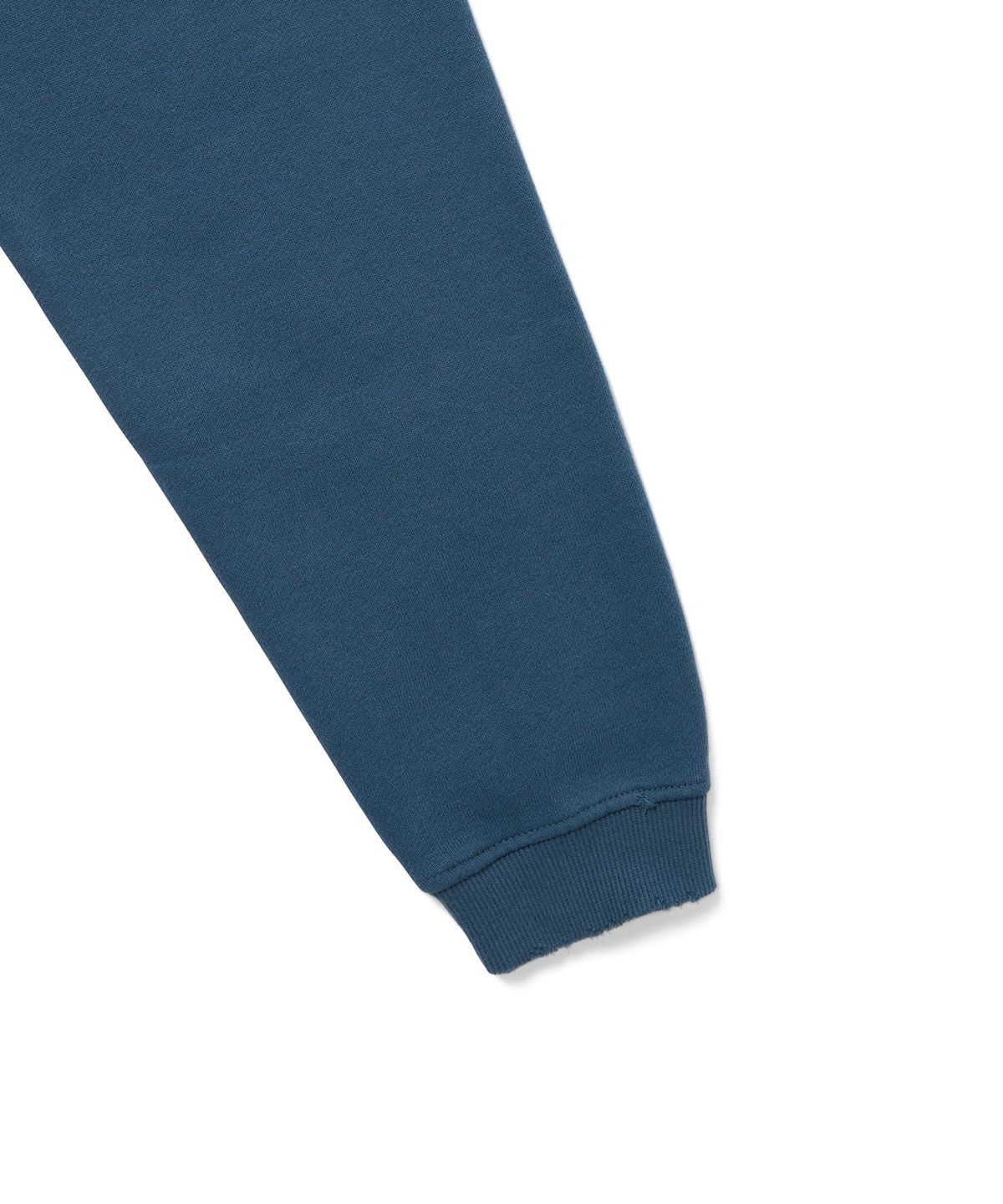 디스이즈네버댓(THISISNEVERTHAT) Damaged Half Zip Polo Sweatshirt Deep Water