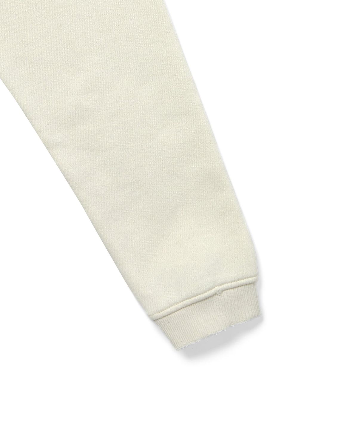 디스이즈네버댓(THISISNEVERTHAT) Damaged Half Zip Polo Sweatshirt Natural