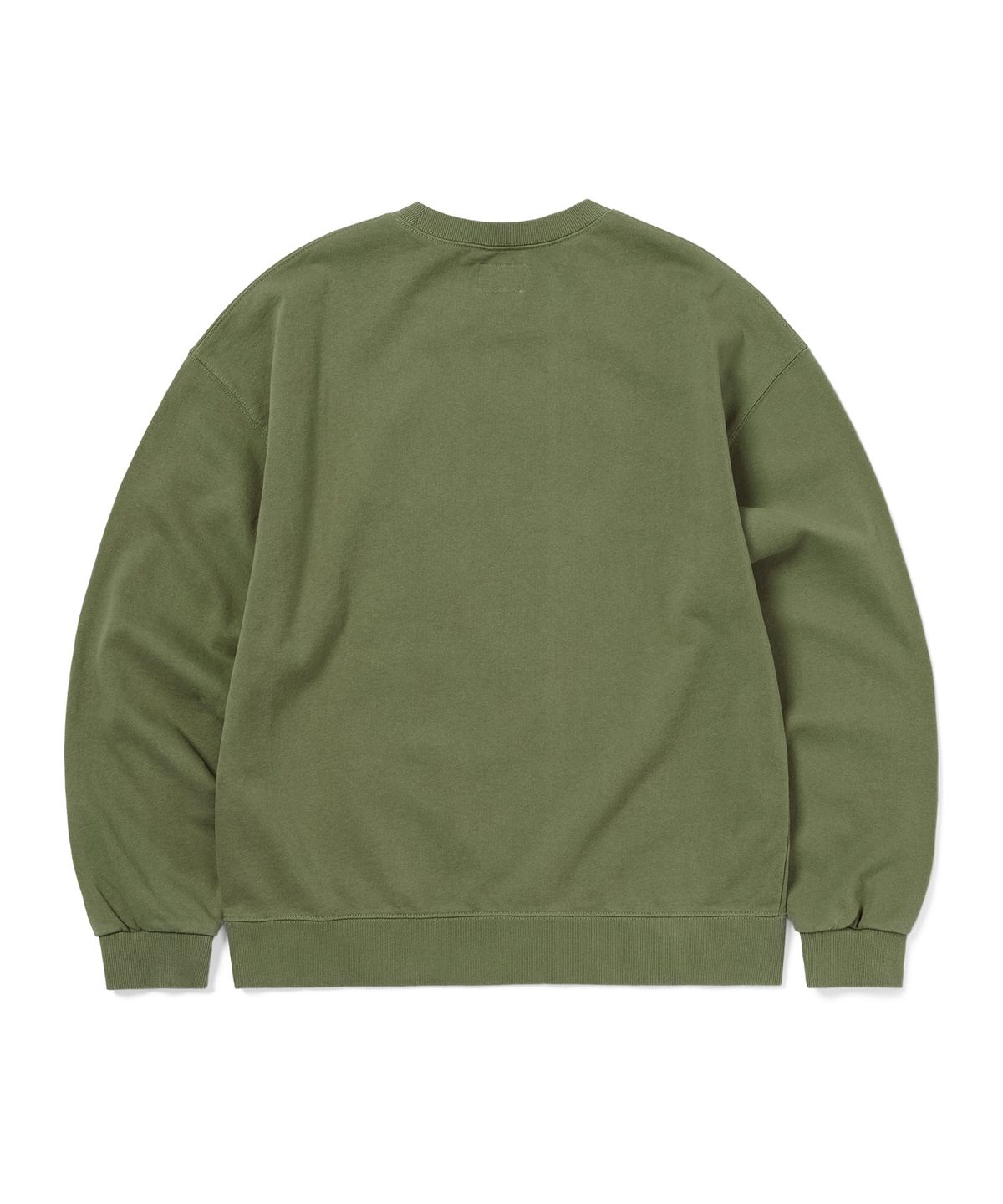디스이즈네버댓(THISISNEVERTHAT) TNT Faded Crewneck Moss Green