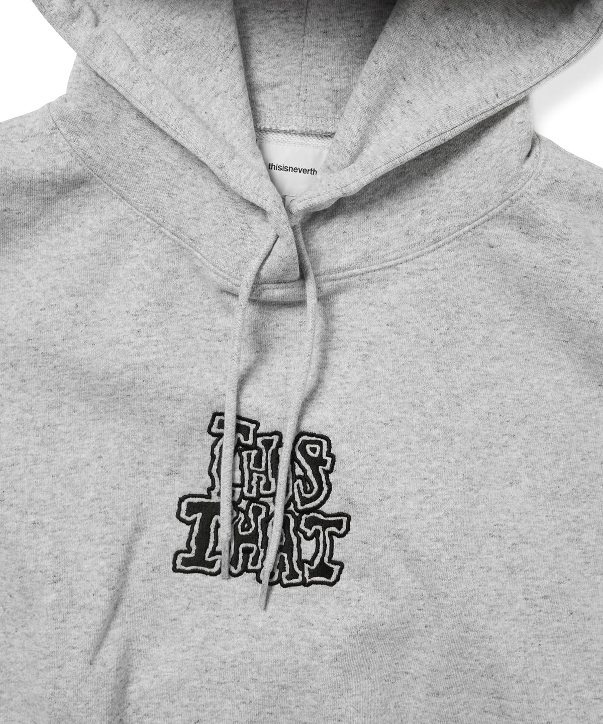 디스이즈네버댓(THISISNEVERTHAT) THISTHAT W Hoodie Heather Grey