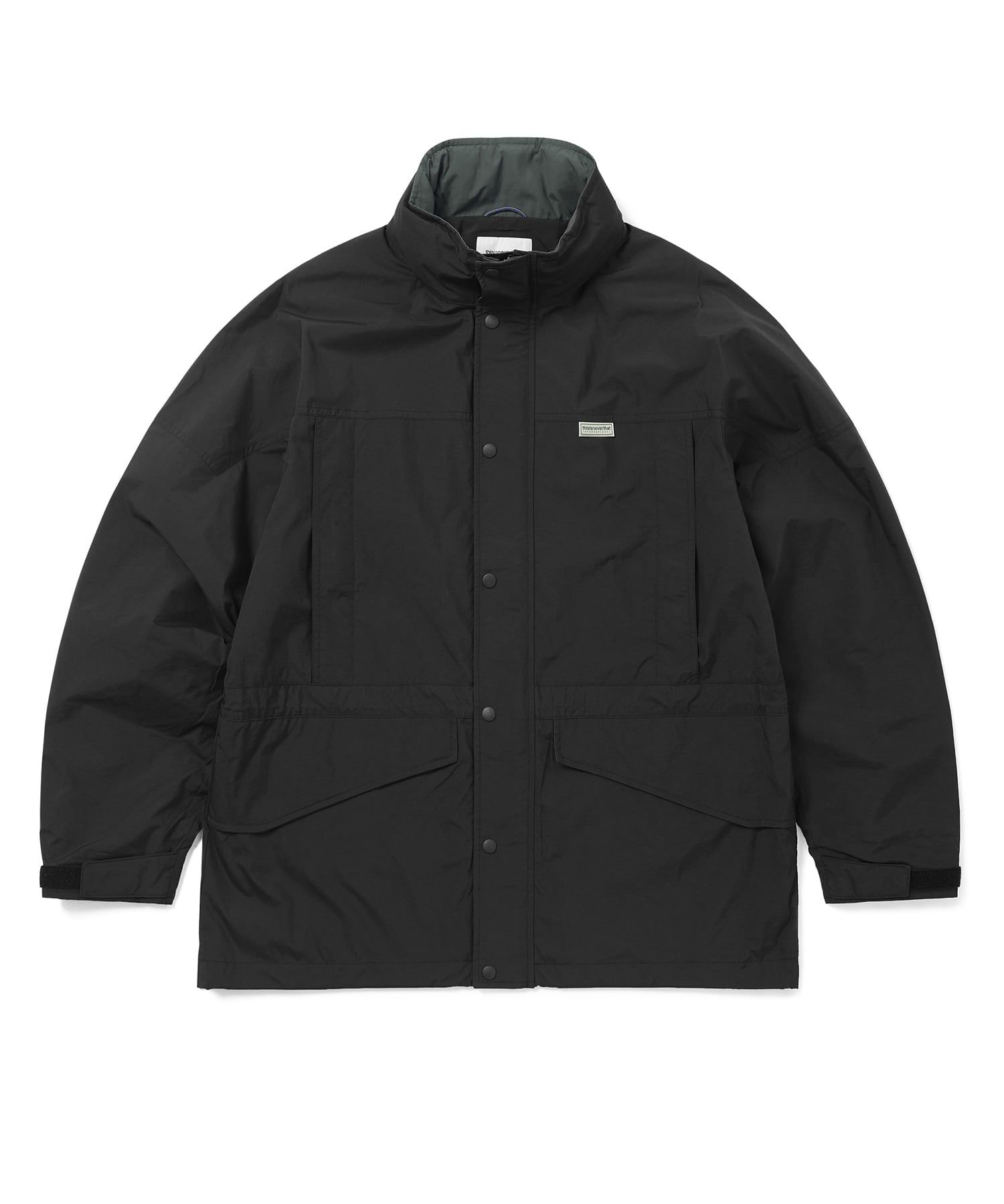 MUSINSA公式 | thisisneverthat PERTEX® UL ウィンドパーカー ブラック