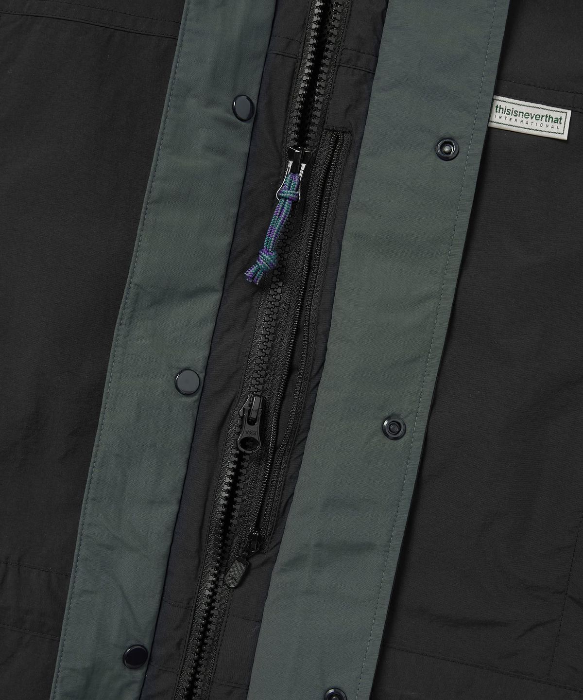 디스이즈네버댓(THISISNEVERTHAT) PERTEX® UL Wind Parka Black