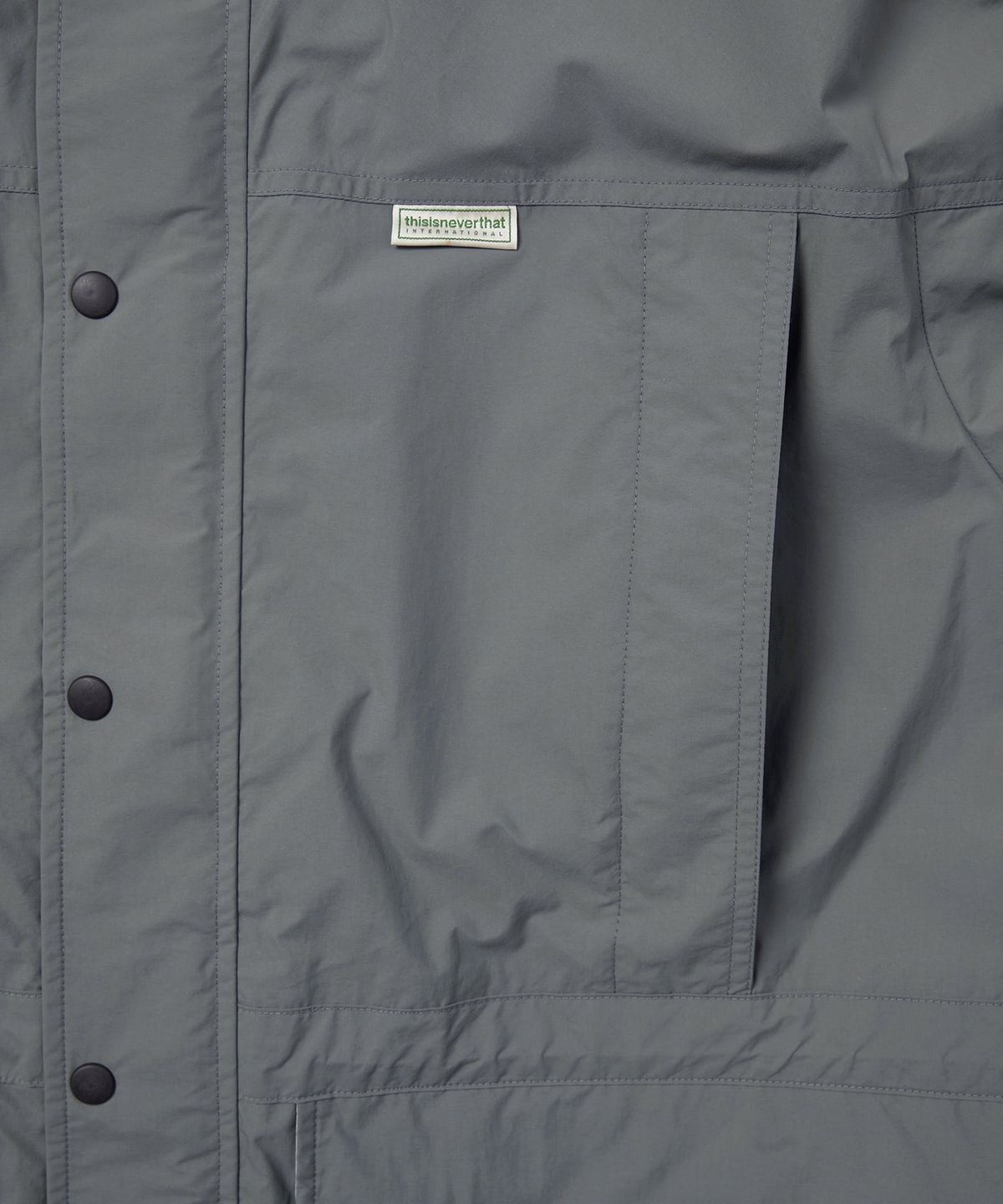 디스이즈네버댓(THISISNEVERTHAT) PERTEX® UL Wind Parka Slate