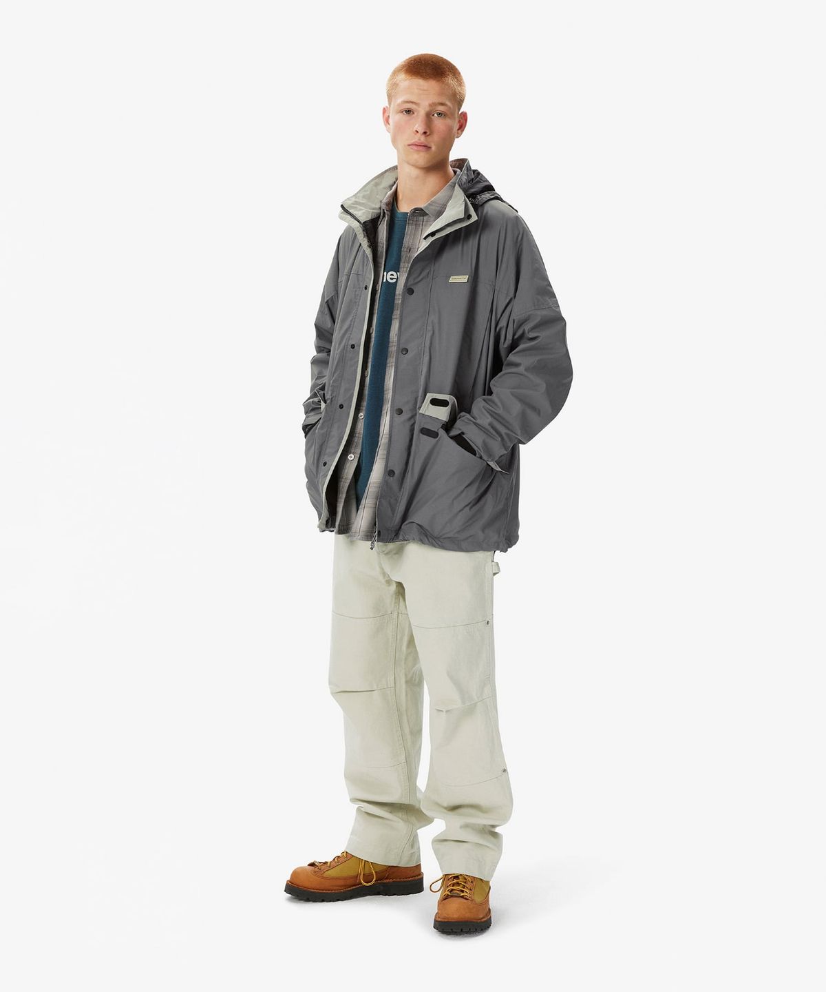 디스이즈네버댓(THISISNEVERTHAT) PERTEX® UL Wind Parka Slate