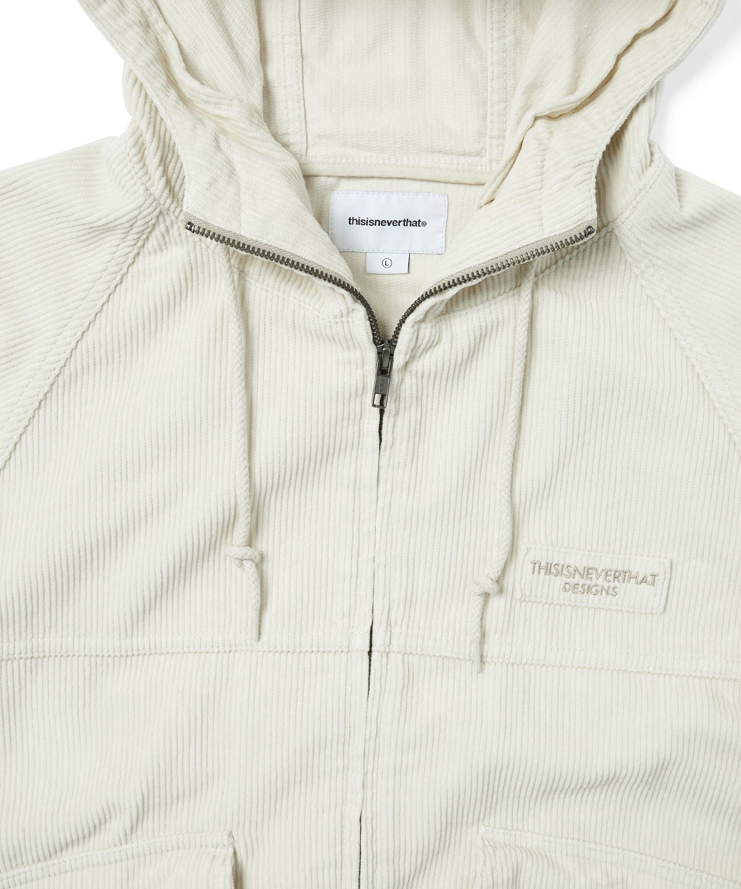 MUSINSA公式 | thisisneverthat Corduroy Field Jacket Stone