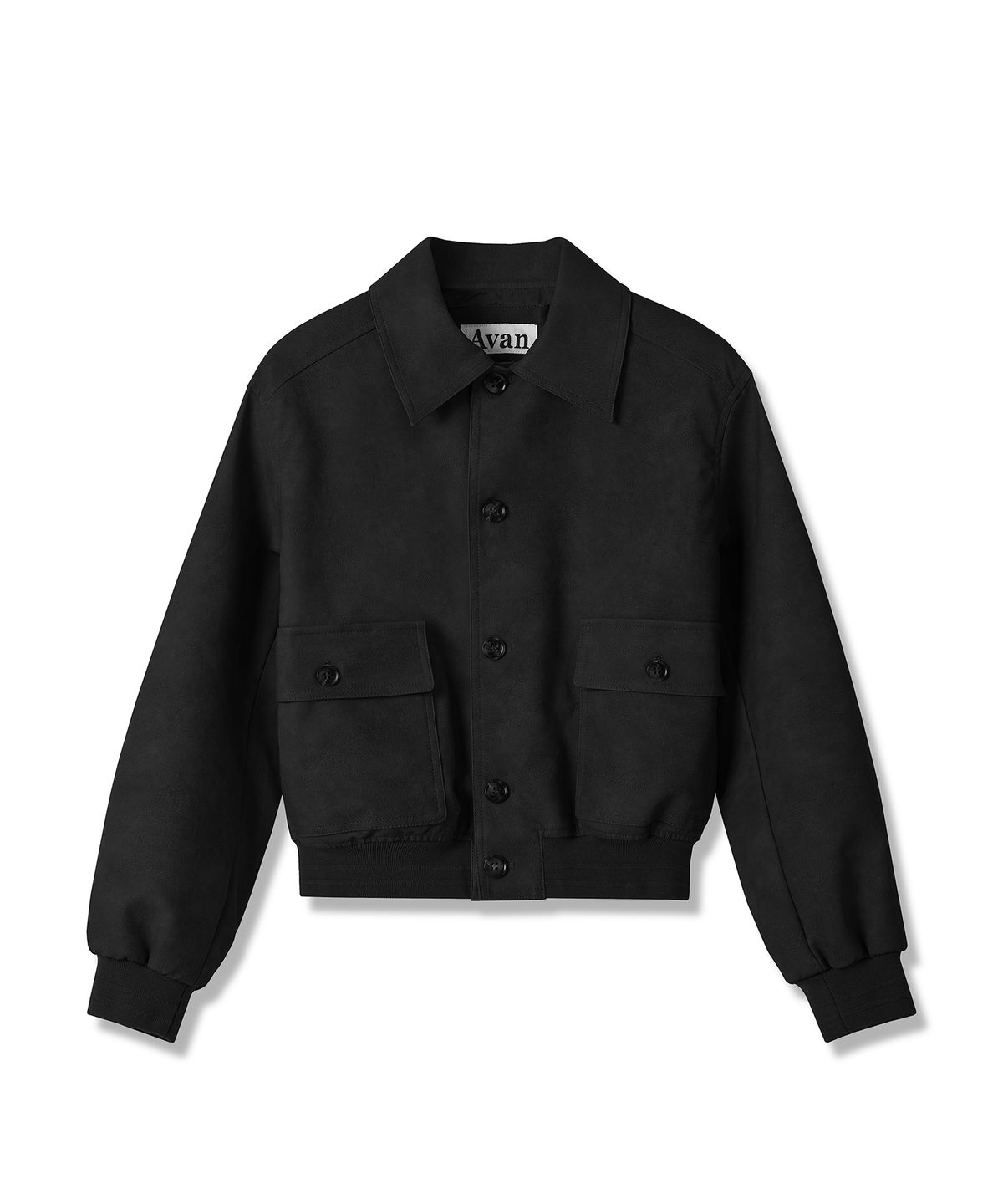 어반드레스(AVANDRESS) Bart Art Suede Western Jacket BLACK