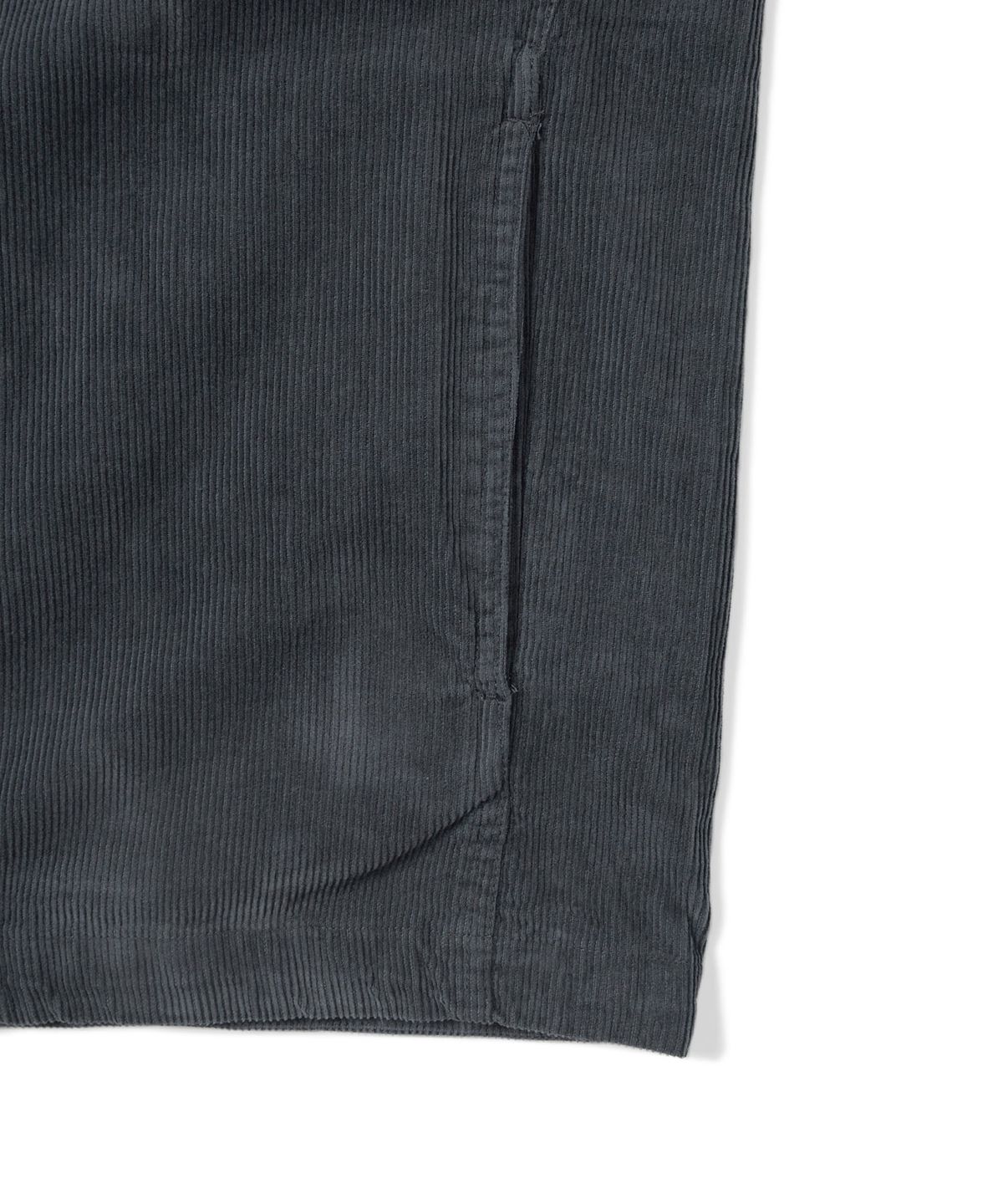 디스이즈네버댓(THISISNEVERTHAT) Washed Corduroy Zip Jacket Dark Slate