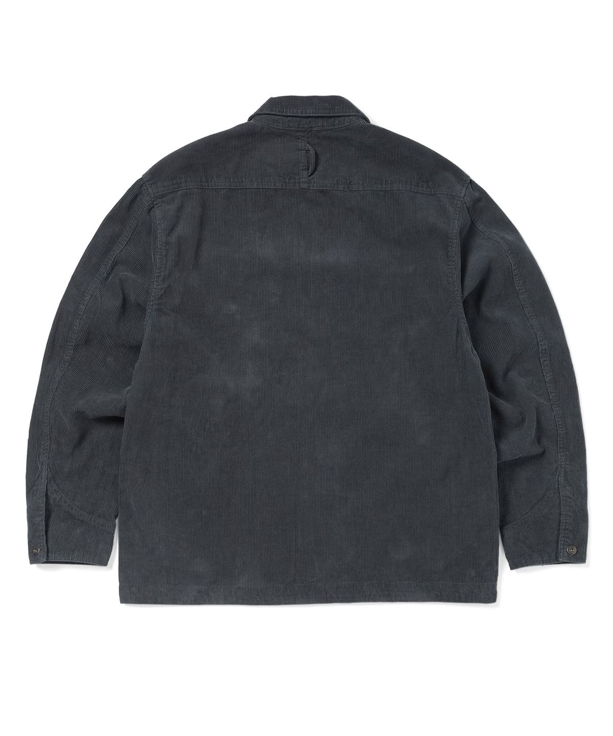 디스이즈네버댓(THISISNEVERTHAT) Washed Corduroy Zip Jacket Dark Slate