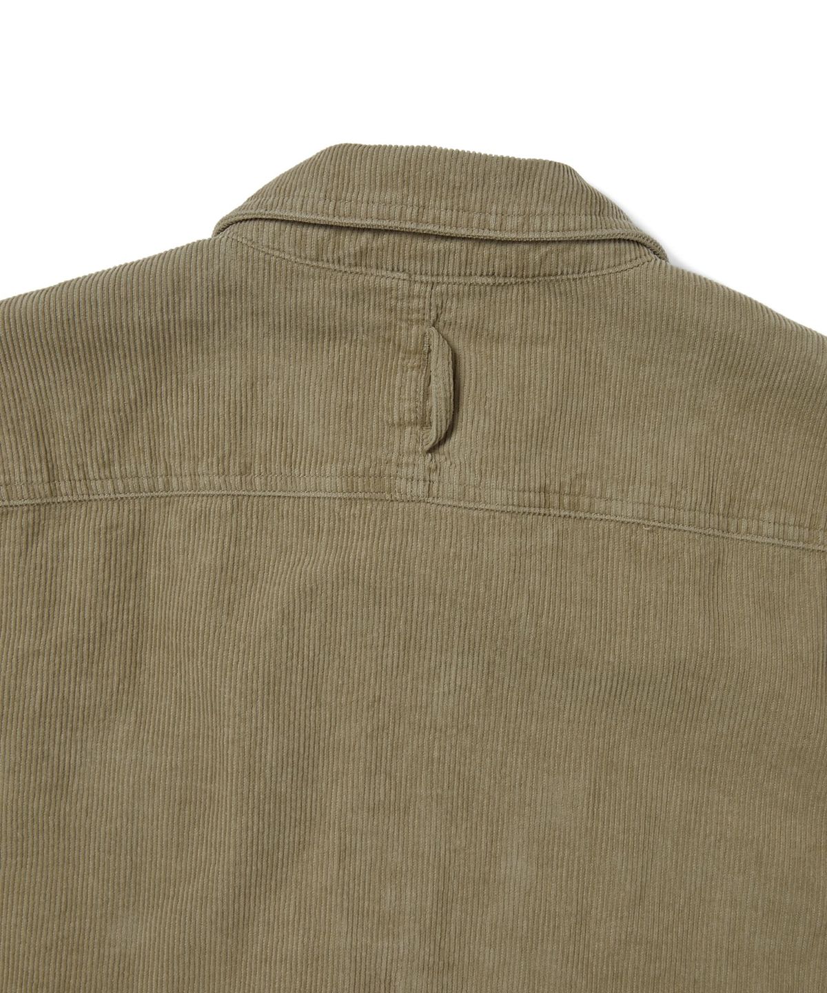 디스이즈네버댓(THISISNEVERTHAT) Washed Corduroy Zip Jacket Khaki