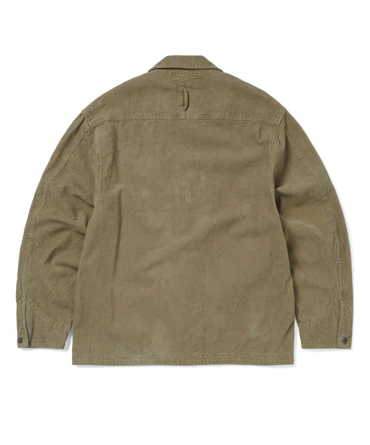 디스이즈네버댓(THISISNEVERTHAT) Washed Corduroy Zip Jacket Khaki