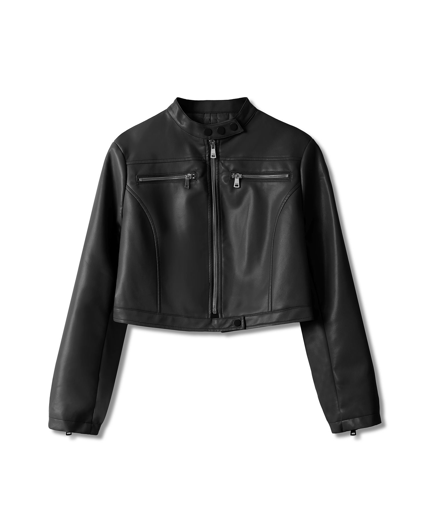 レザージャケット・コート AVANDRESS Rider Art Leather Jacket BLACK MUSINSA | AVANDRESS Rider Art Leather Jacket BLACK