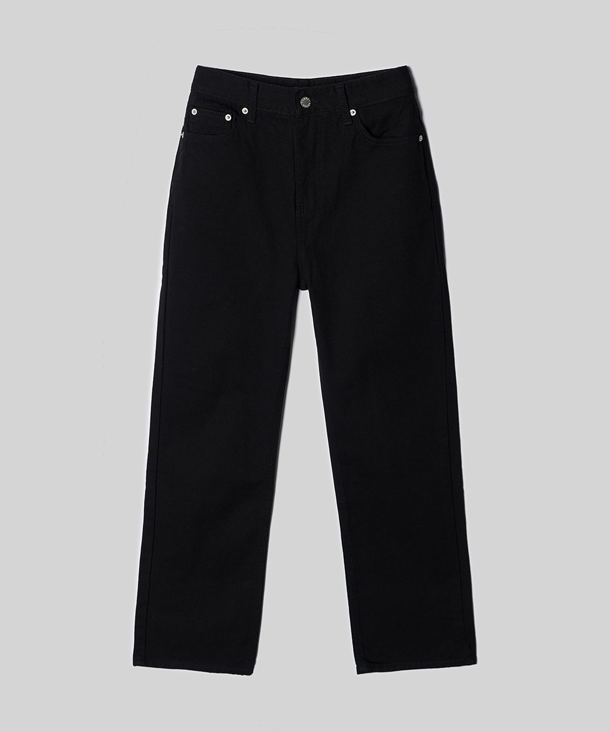 하우스 오브 폰드(HOUSE OF POND) Fleece denim jeans (Black)