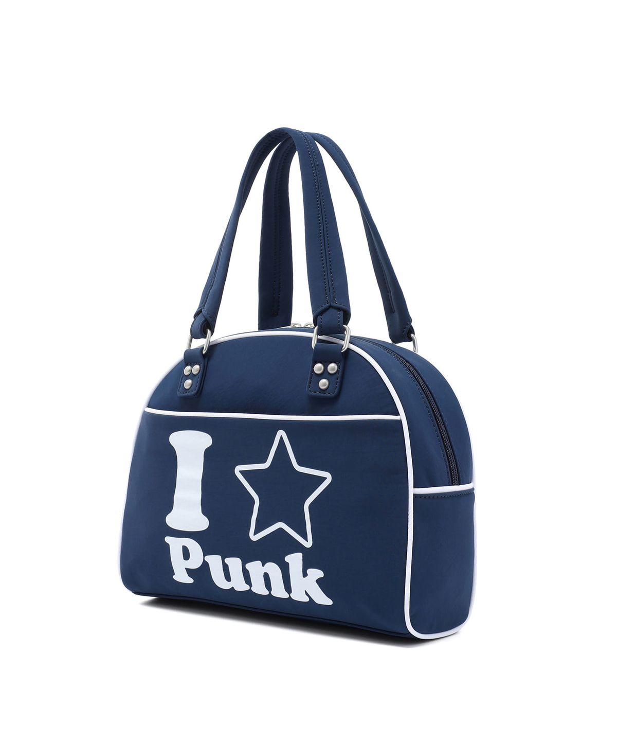 이스트쿤스트(ISTKUNST) I LOVE PUNK BOWLING BAG_NAVY(IK2EFMAB42A)