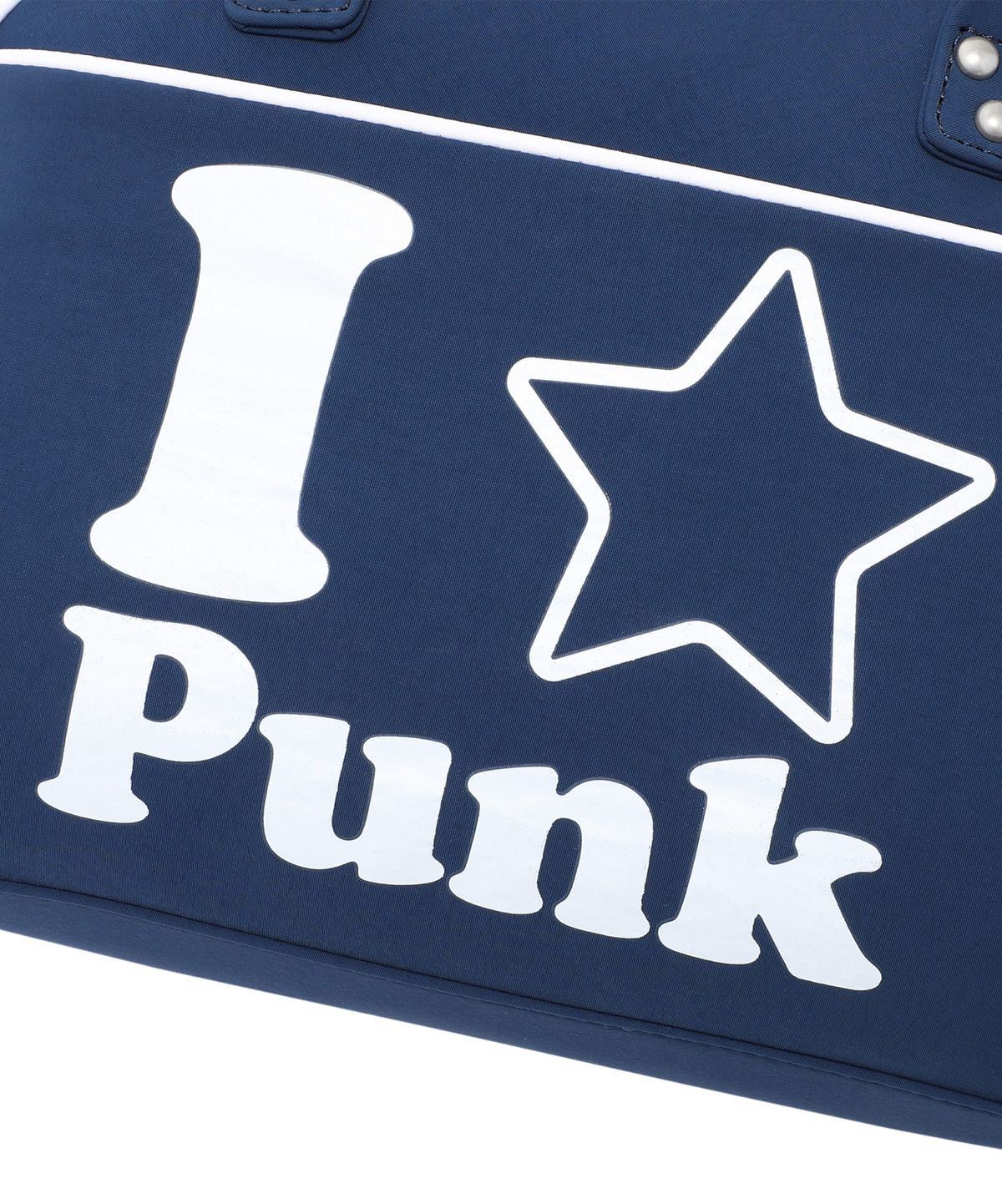 이스트쿤스트(ISTKUNST) I LOVE PUNK BOWLING BAG_NAVY(IK2EFMAB42A)