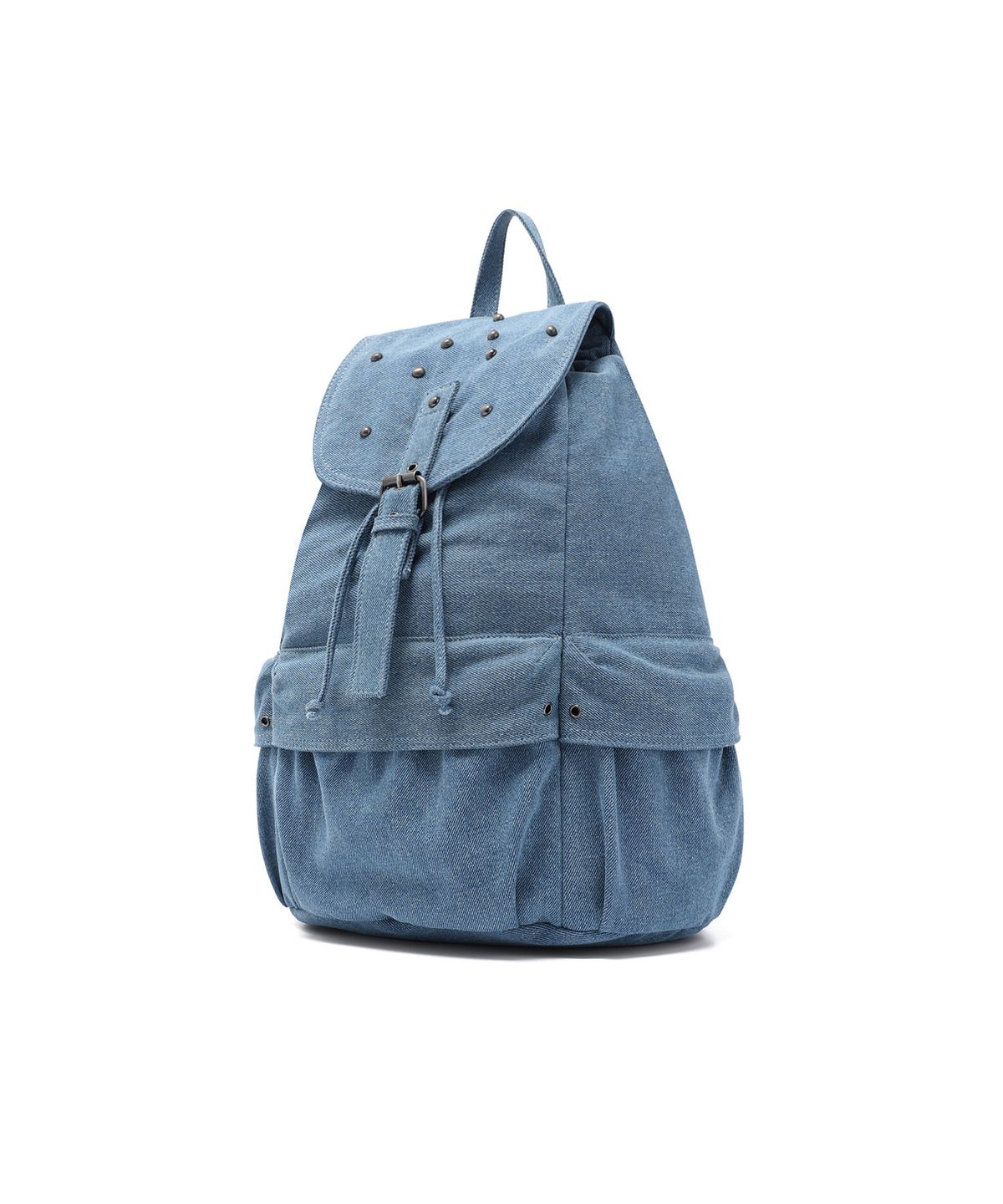 이스트쿤스트(ISTKUNST) DENIM STUD STRING BAG_BLUE(IK2EFMAB41A)