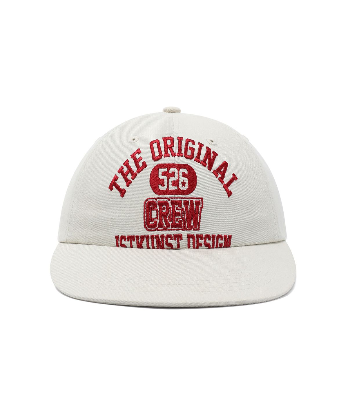 이스트쿤스트(ISTKUNST) COLLEGE LOGO CAP_IVORY(IK2EFMAB23A)