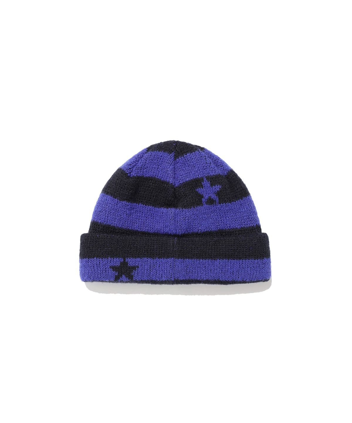 이스트쿤스트(ISTKUNST) STRIPE CUFF BEANIE_PURPLE(IK2EFMAB30A)