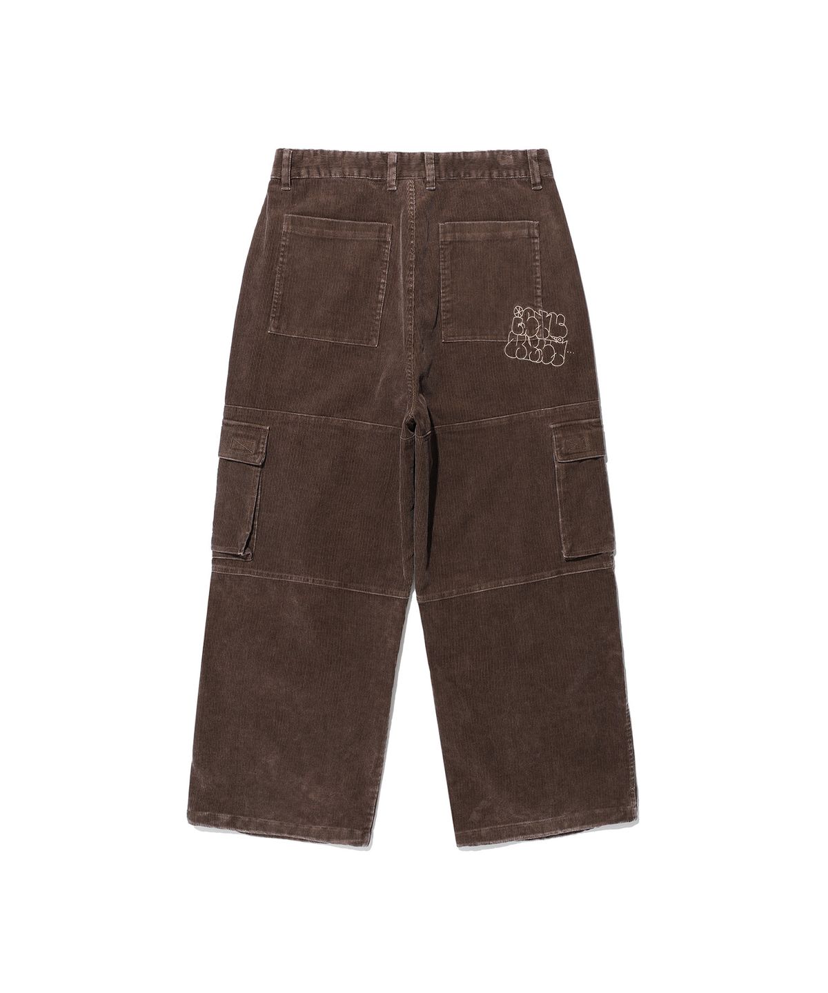 이스트쿤스트(ISTKUNST) WASHED CORDUROY CARGO PANTS_BROWN(IK2EFMPA11A)