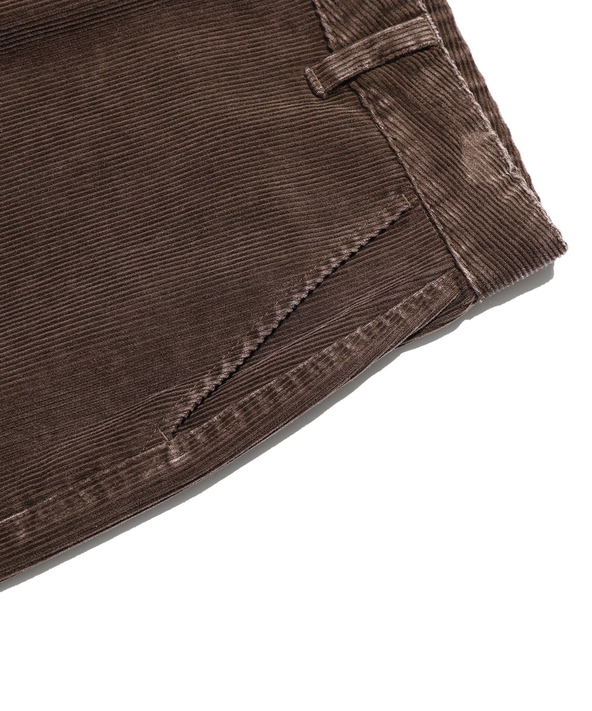 이스트쿤스트(ISTKUNST) WASHED CORDUROY CARGO PANTS_BROWN(IK2EFMPA11A)