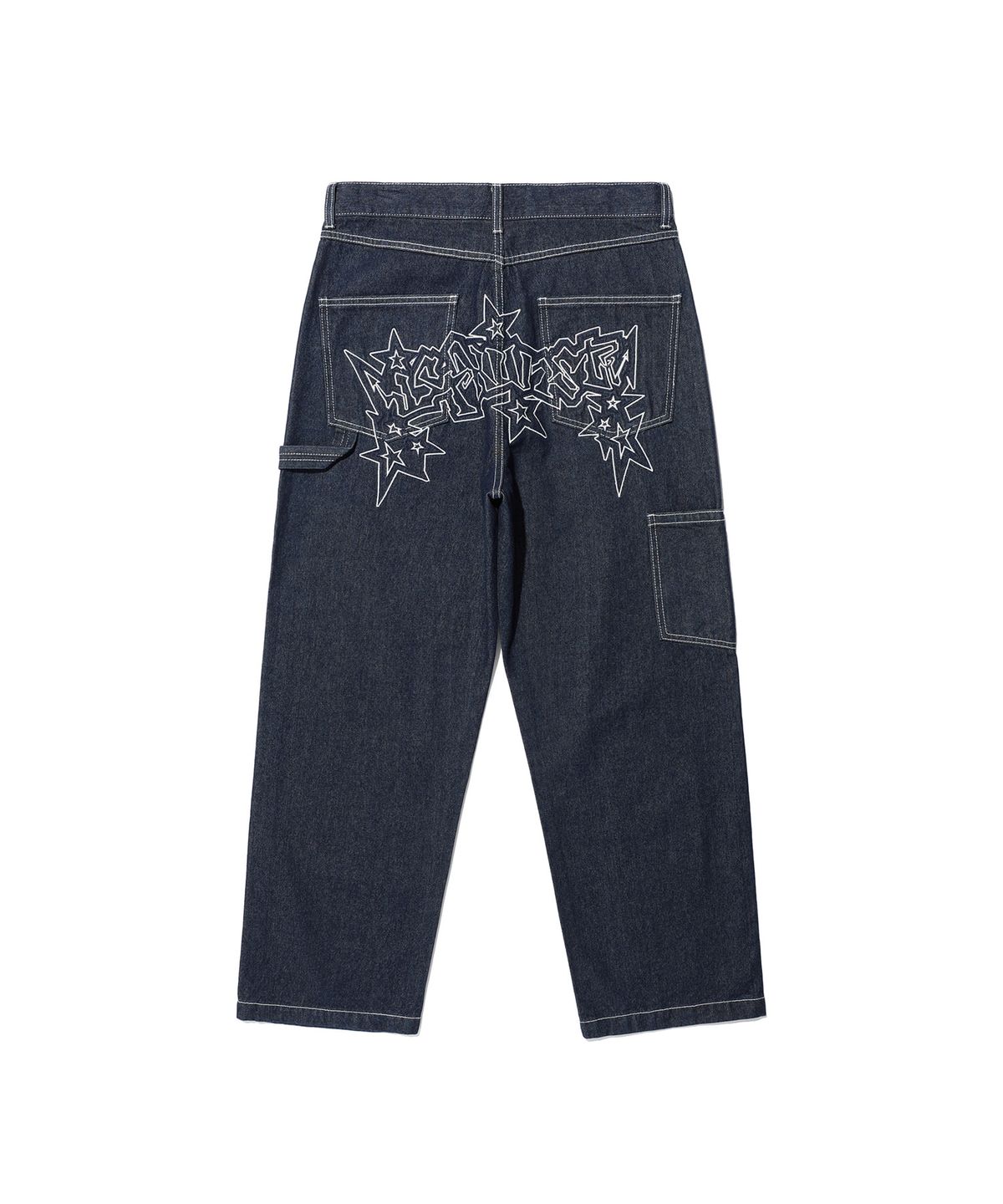 이스트쿤스트(ISTKUNST) GRAFFITI CARPENTER JEANS_DEEP BLUE(IK2EFMD113A)