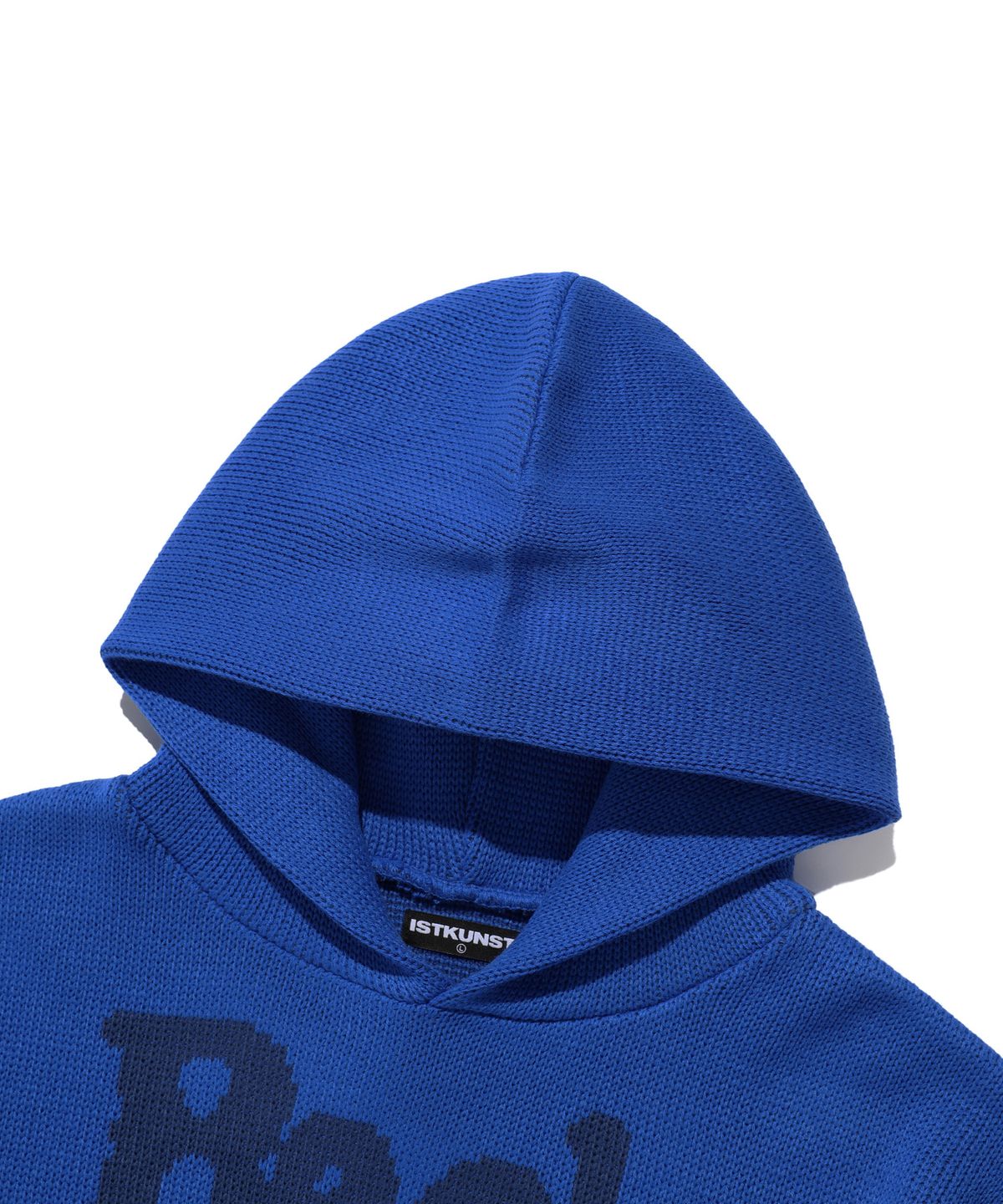 이스트쿤스트(ISTKUNST) BAW KNIT HOODIE_BLUE(IK2EFMK641A)