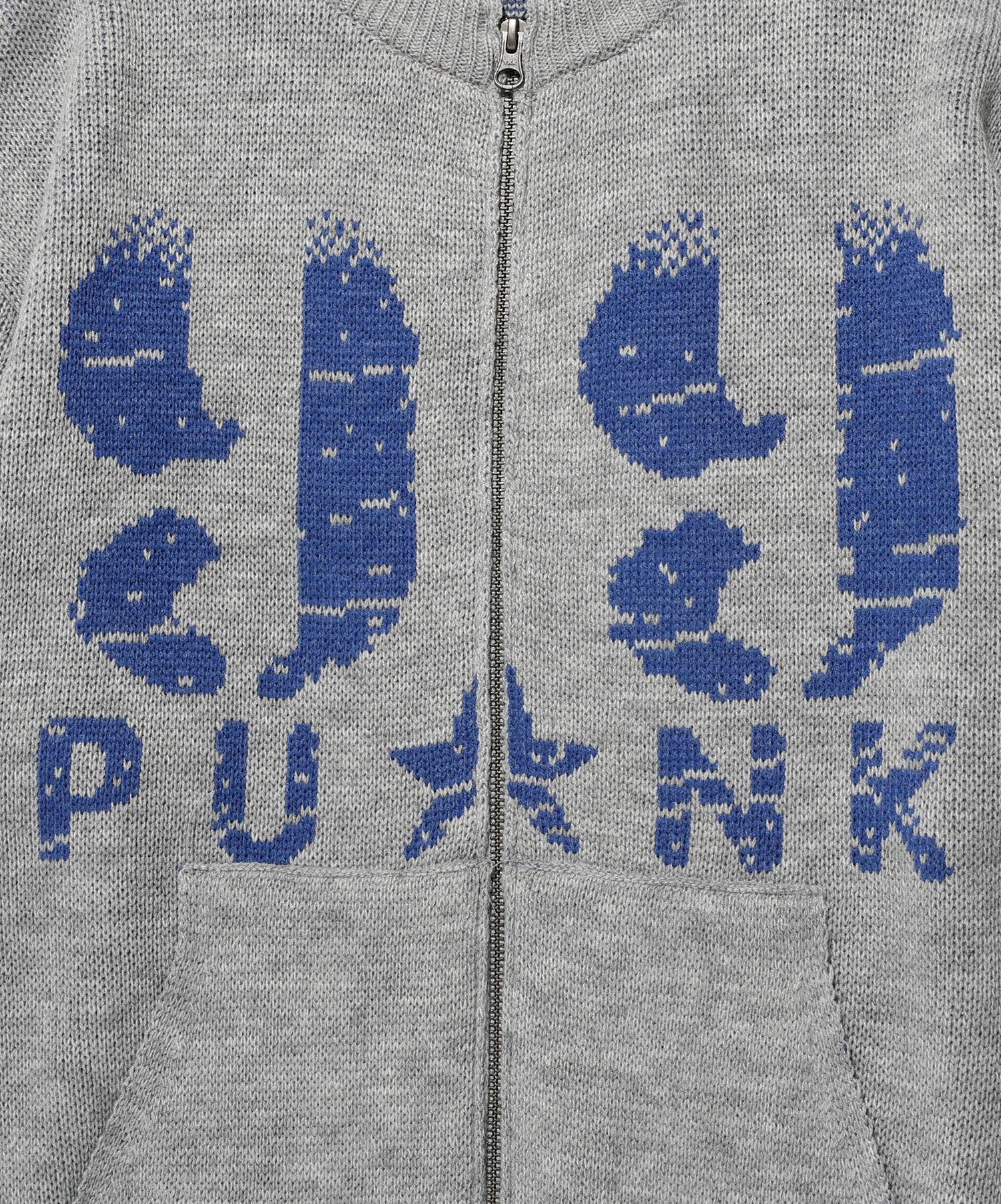 さらに100円引き◆ISTKUNST◆99 PUNK KNIT VARSITY ISTKUNST