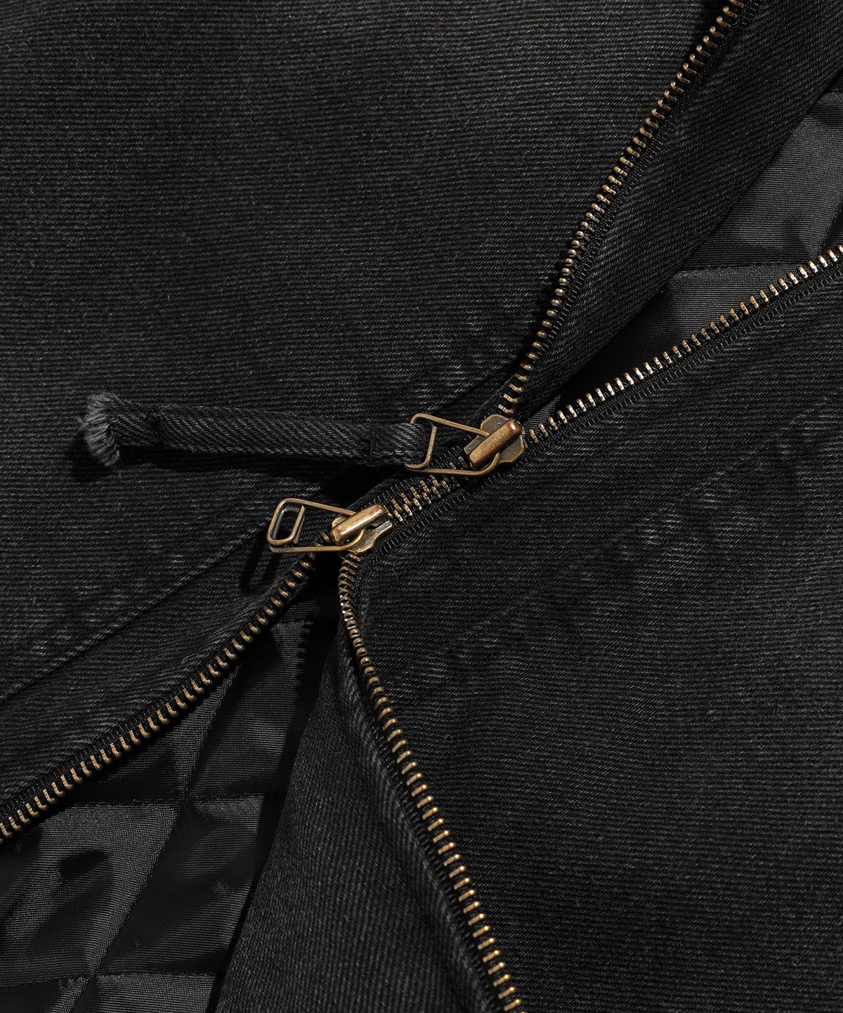 이스트쿤스트(ISTKUNST) DENIM WORK JACKET_BLACK(IK2EFMD110A)