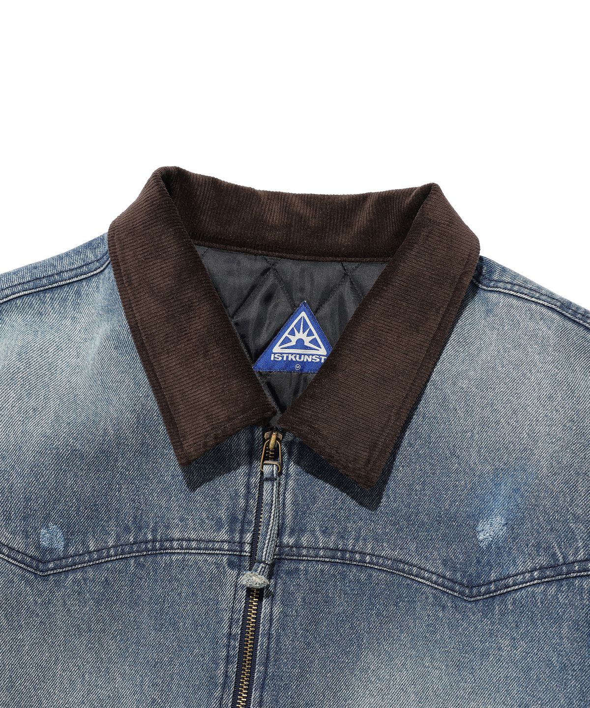 이스트쿤스트(ISTKUNST) DENIM WORK JACKET_BLUE(IK2EFMD110A)