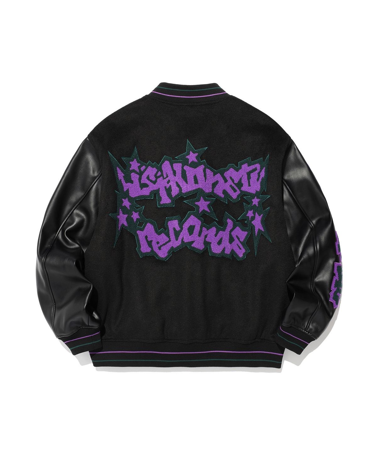이스트쿤스트(ISTKUNST) STARS VARSITY JACKET_BLACK(IK2EFMB930A)