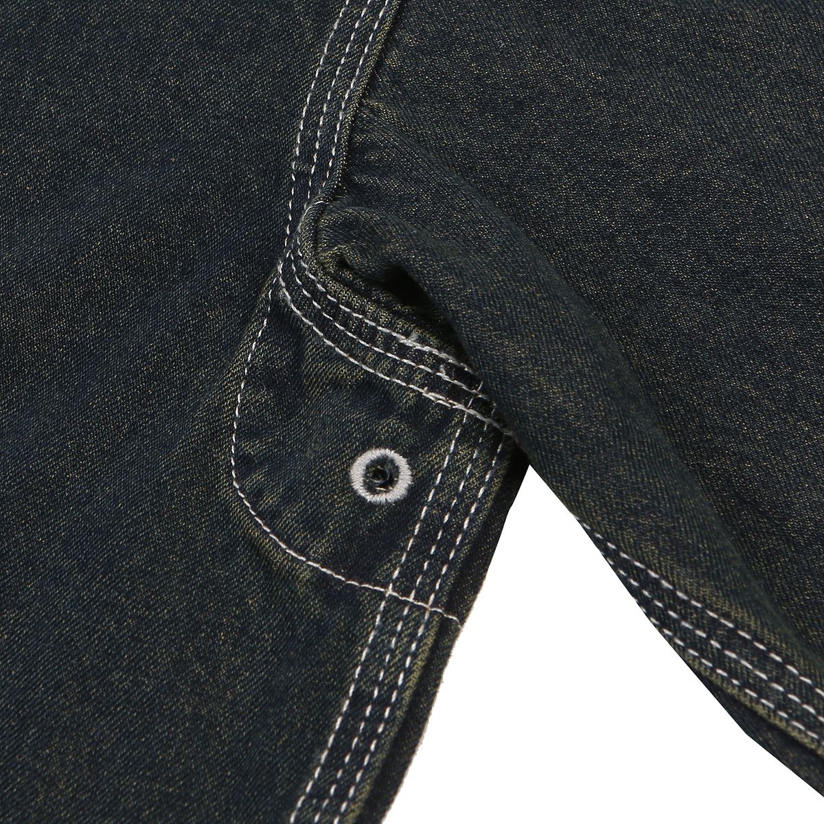 펜필드(PENFIELD) PENFIELD SIGNATURE WASHED DENIM SHIRTS DARK BROWN_FQ3WR70U