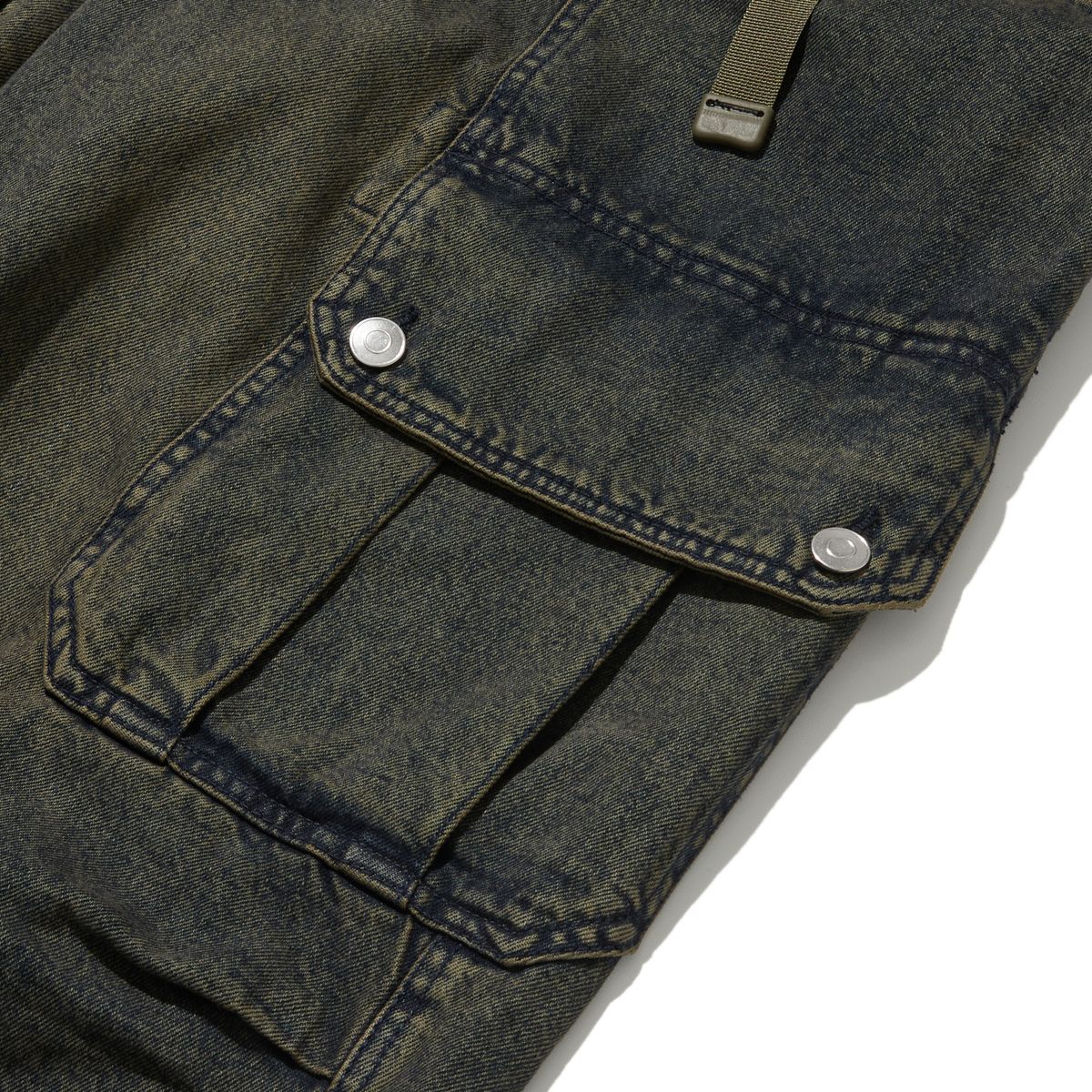 펜필드(PENFIELD) BELTED GUSSETFATIGUE TINTED JEAN INDIGO_FQ3WP50U
