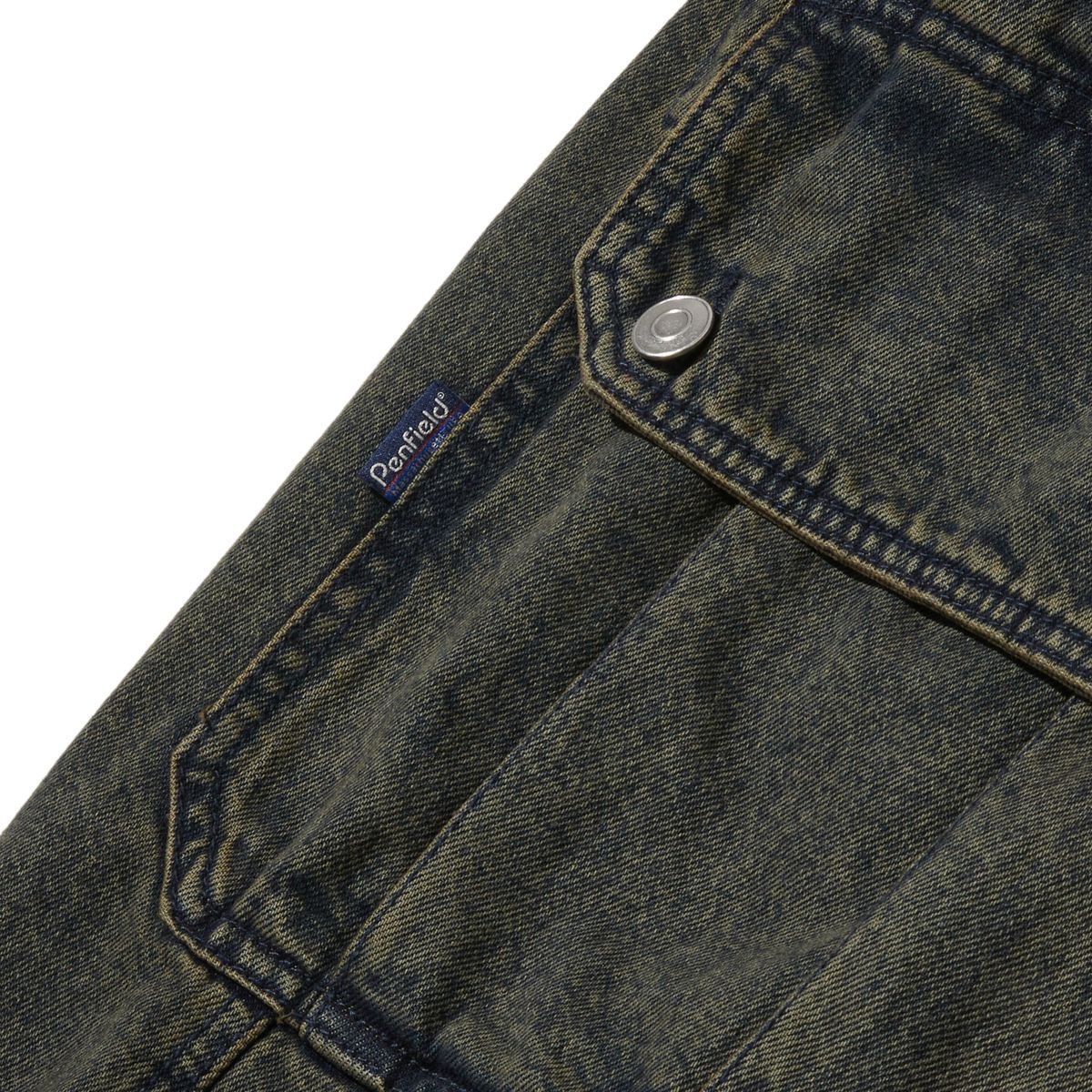 펜필드(PENFIELD) BELTED GUSSETFATIGUE TINTED JEAN INDIGO_FQ3WP50U