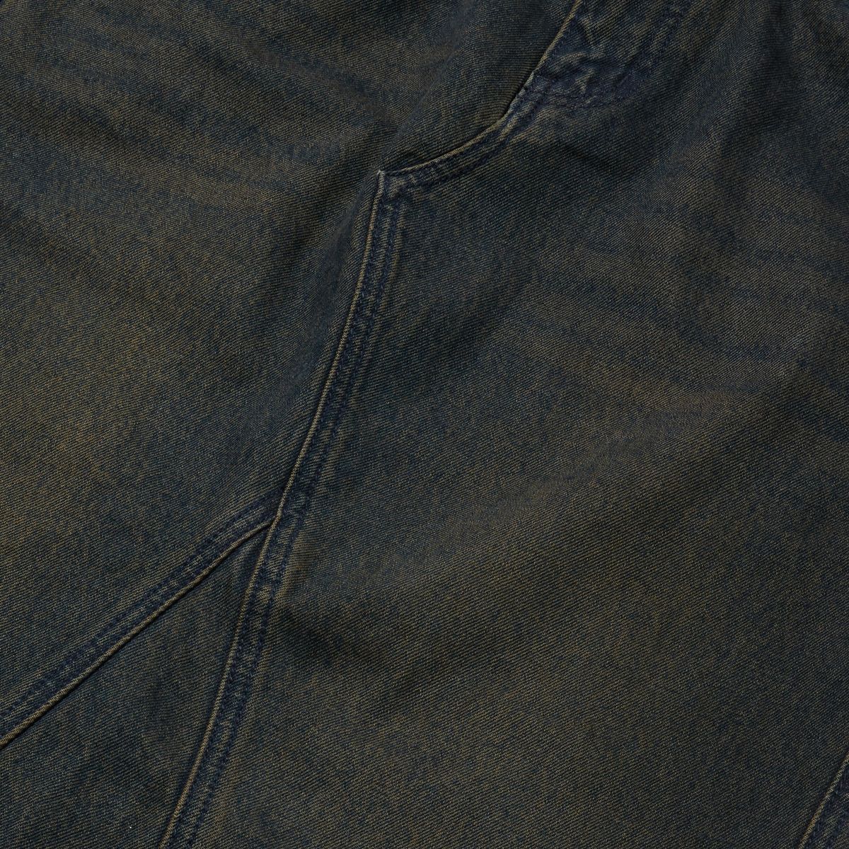펜필드(PENFIELD) VINTAGE WASHED SLIT DENIM SKIRT DARK INDIGO_FQ3WS10F