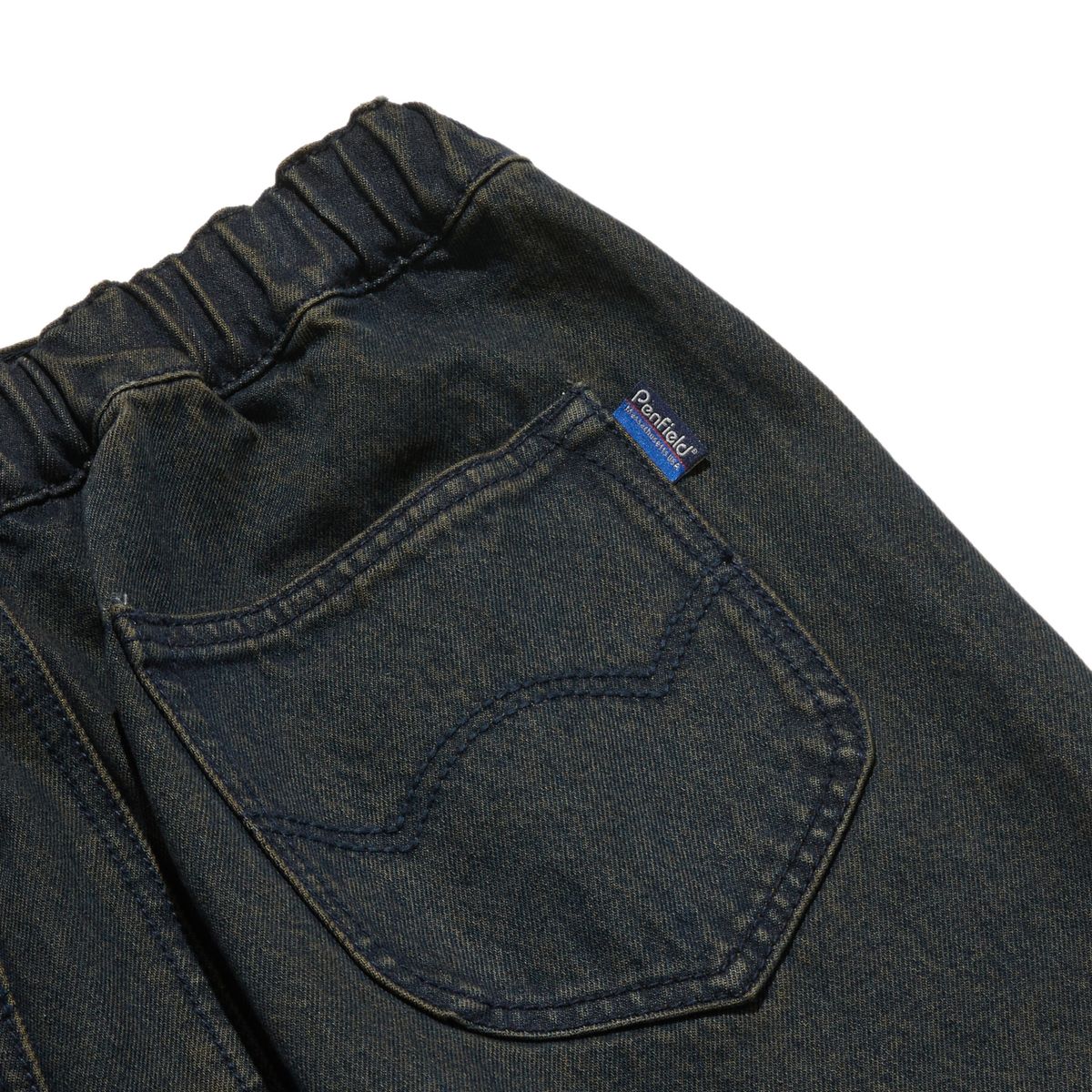 펜필드(PENFIELD) VINTAGE WASHED SLIT DENIM SKIRT DARK INDIGO_FQ3WS10F